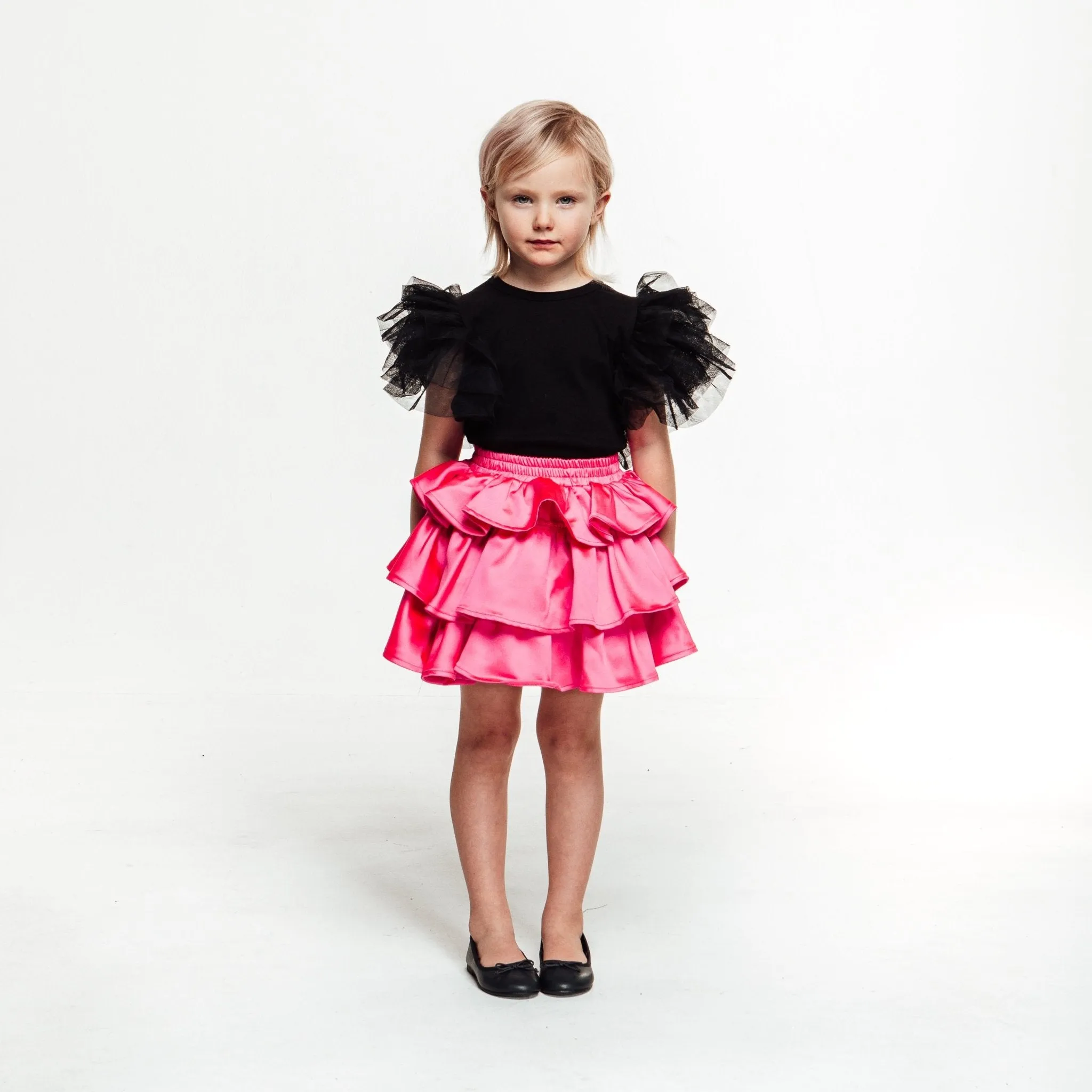 3-Layered Skirt Silk