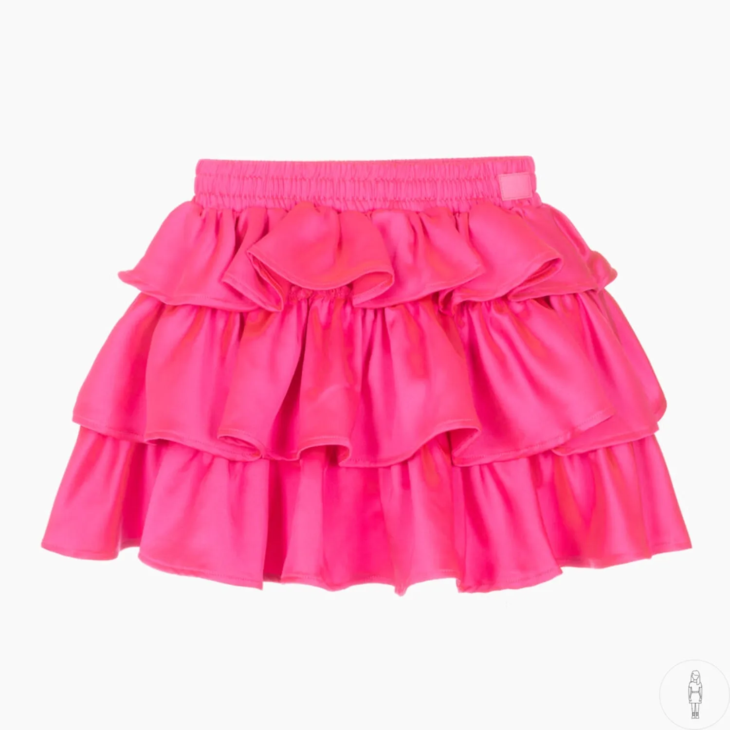 3-Layered Skirt Silk