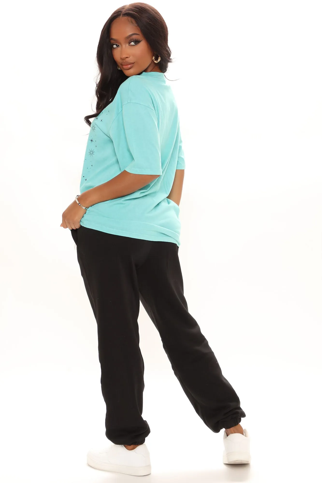 Angel Number 999 Washed Top - Mint