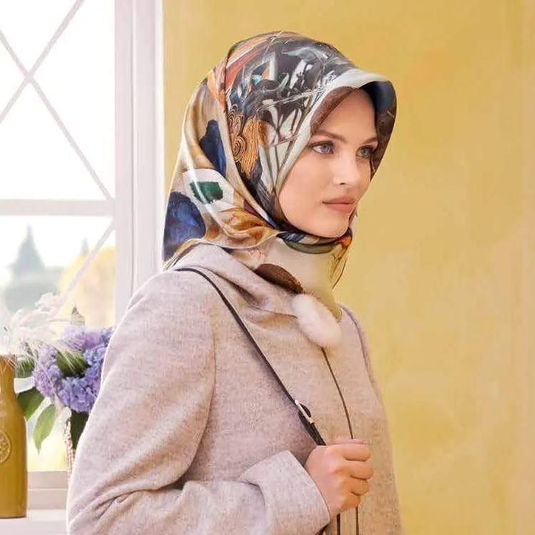 Armine A Fragment of Time Premium Silk Scarf