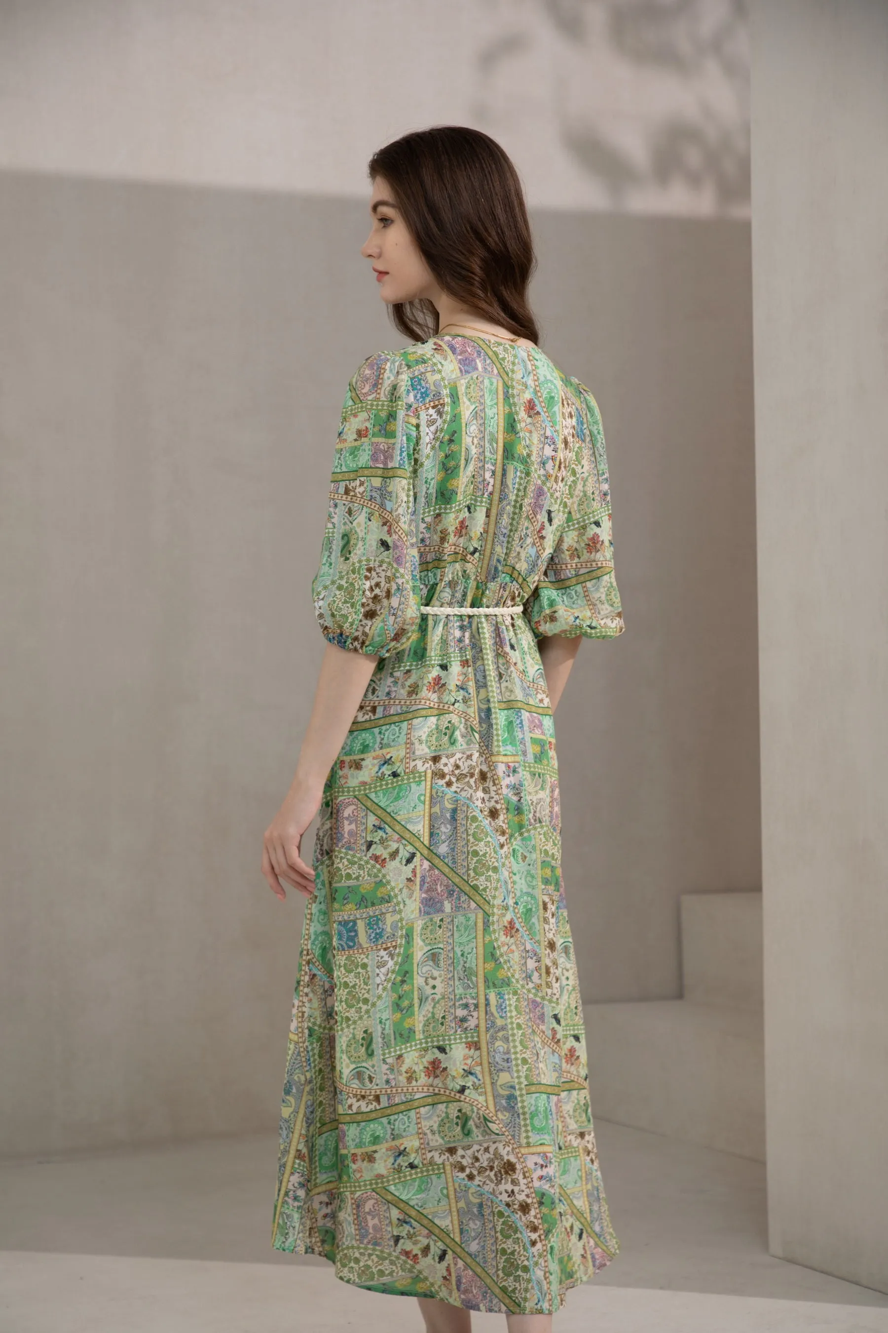 Aurelia Dress - Green - GDS
