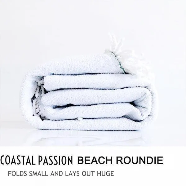Barbados Round Beach Towel