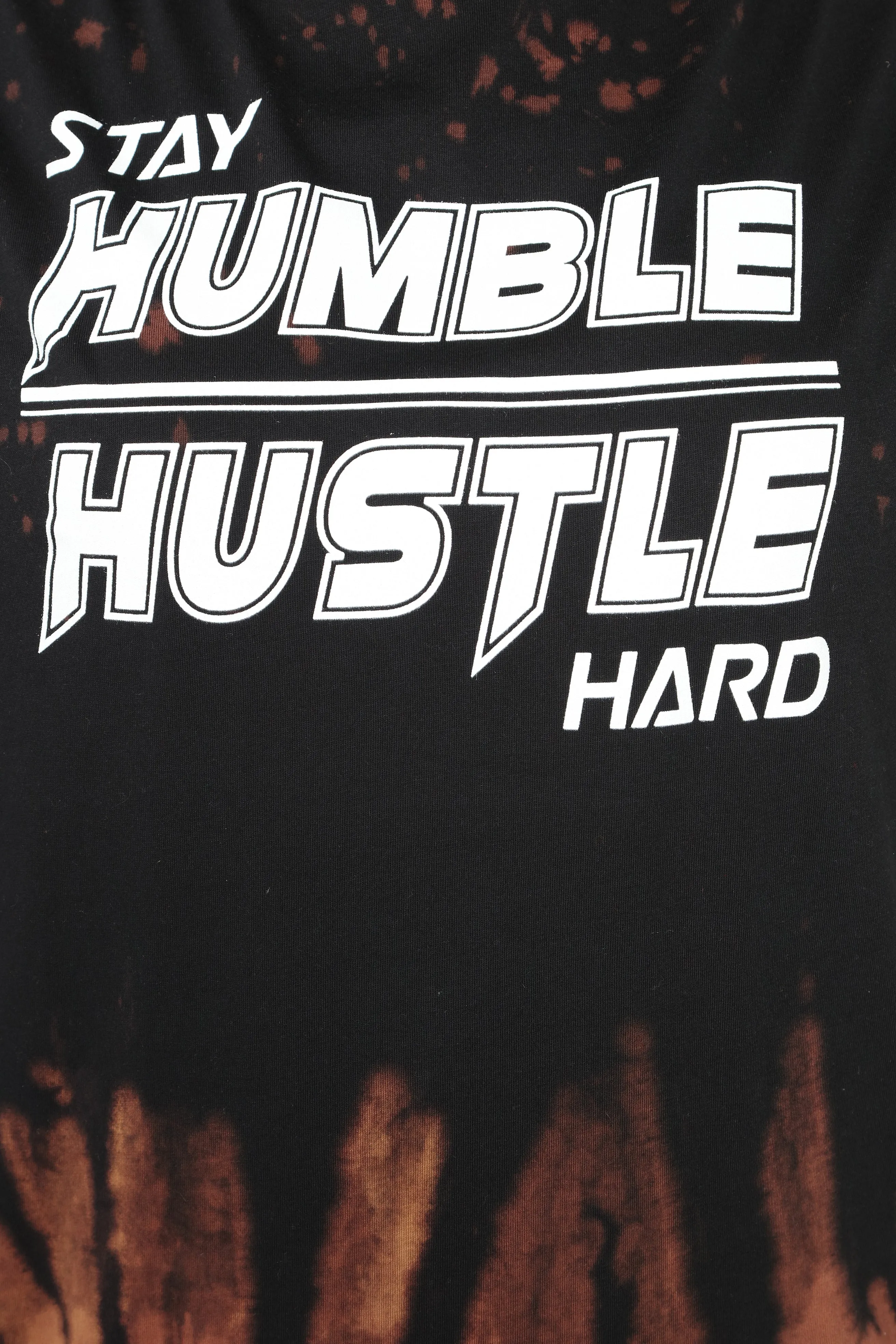 Be Humble Short Sleeve Top - Black Combo