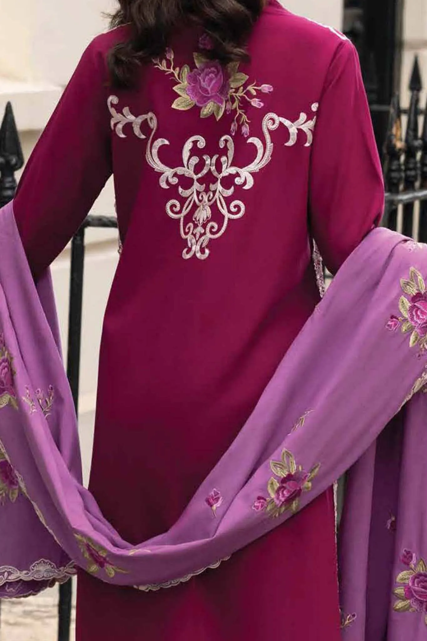 Broadway by Mushq Unstitched 3 Piece Winter Collection'2023-MNW-02