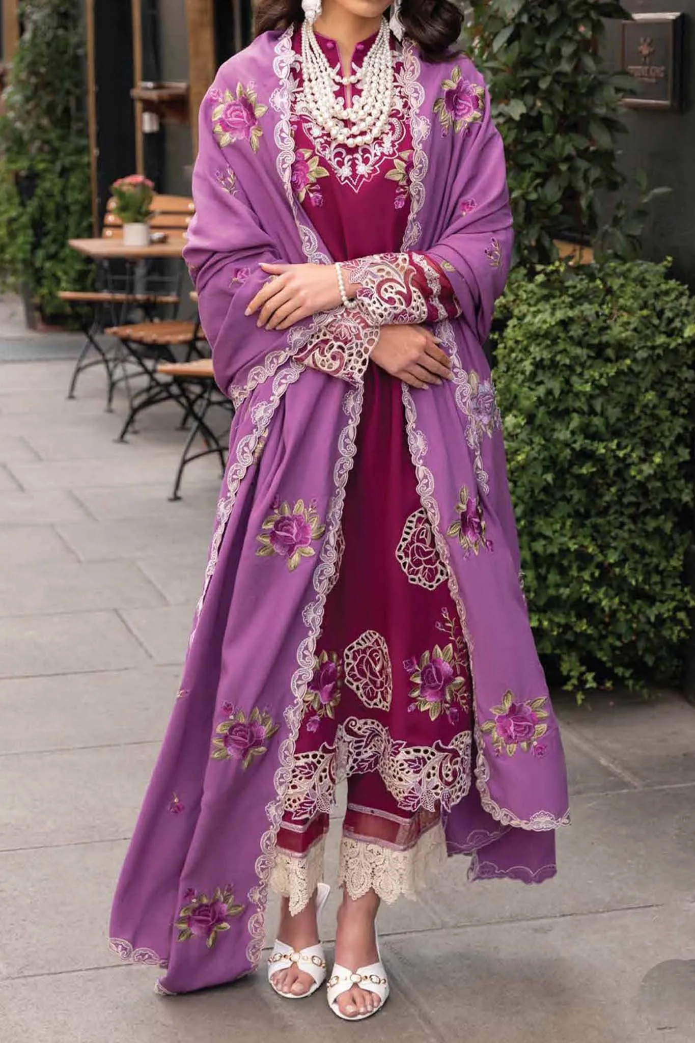 Broadway by Mushq Unstitched 3 Piece Winter Collection'2023-MNW-02