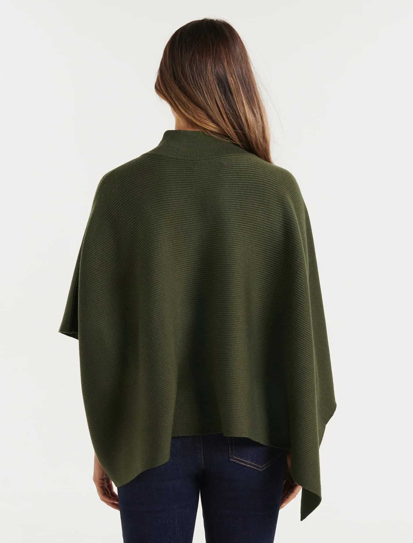 Cara Horizontal Rib Cape