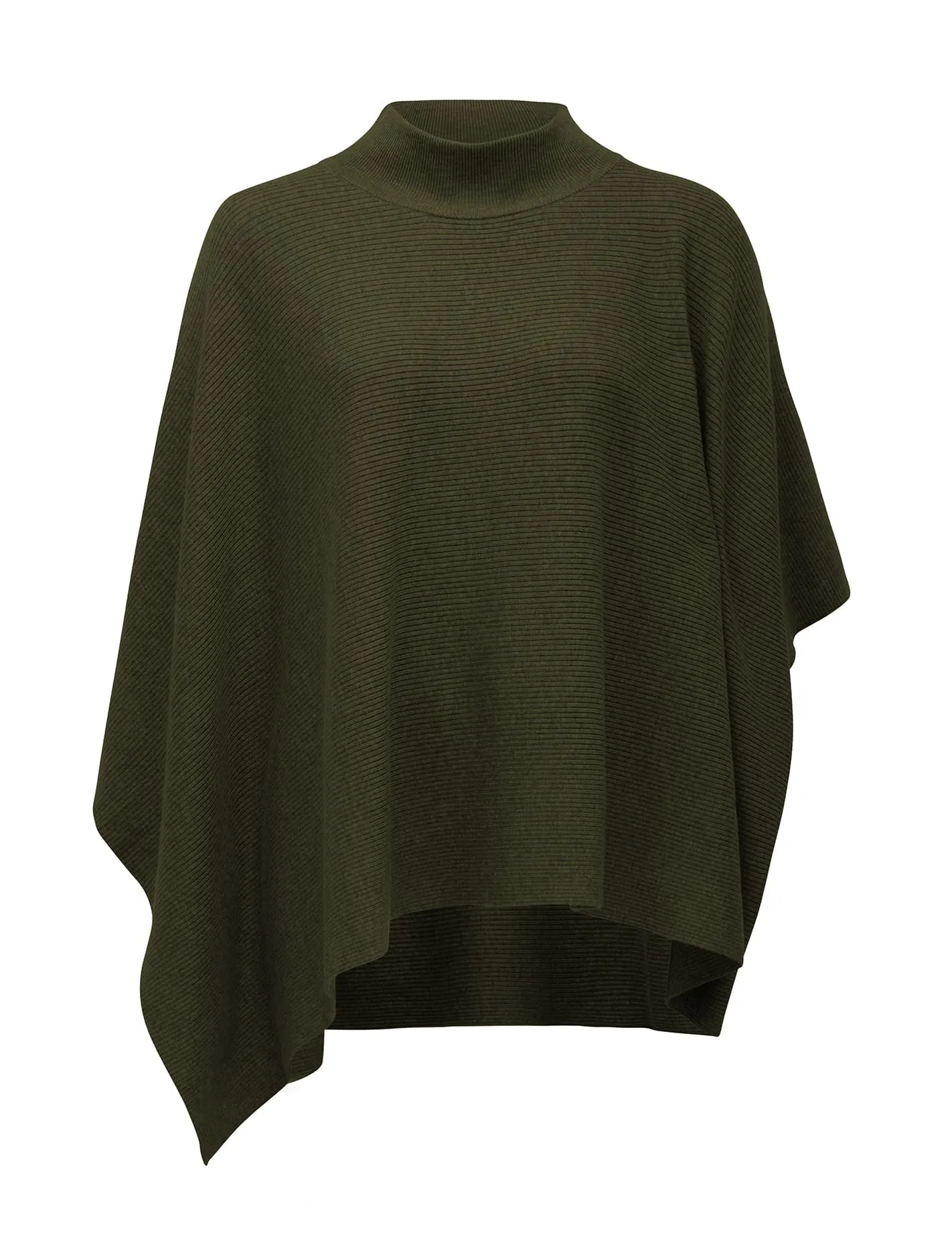 Cara Horizontal Rib Cape