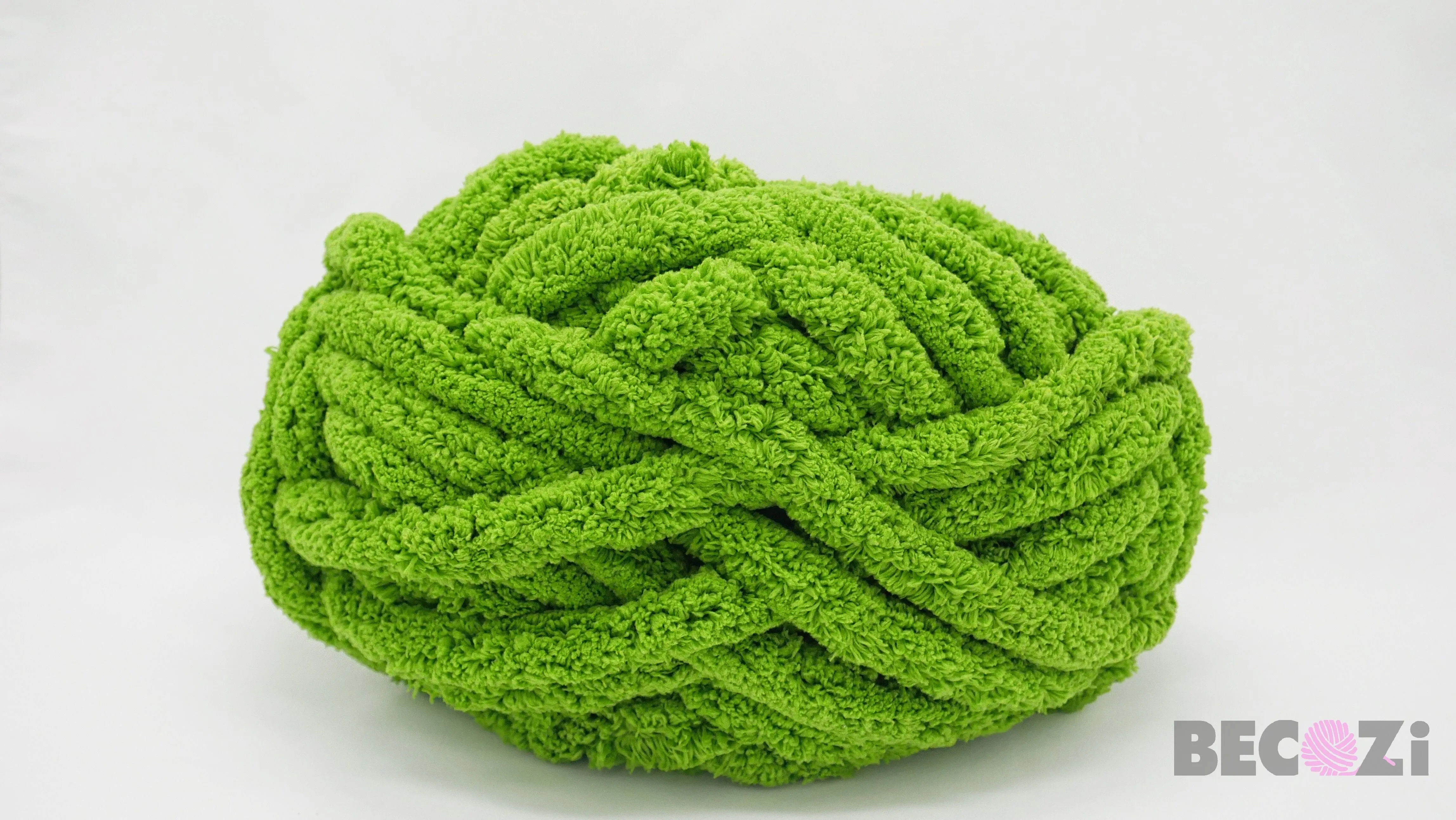 Chenille Yarn DIY Knit Kit - Baby Sleeping Bag