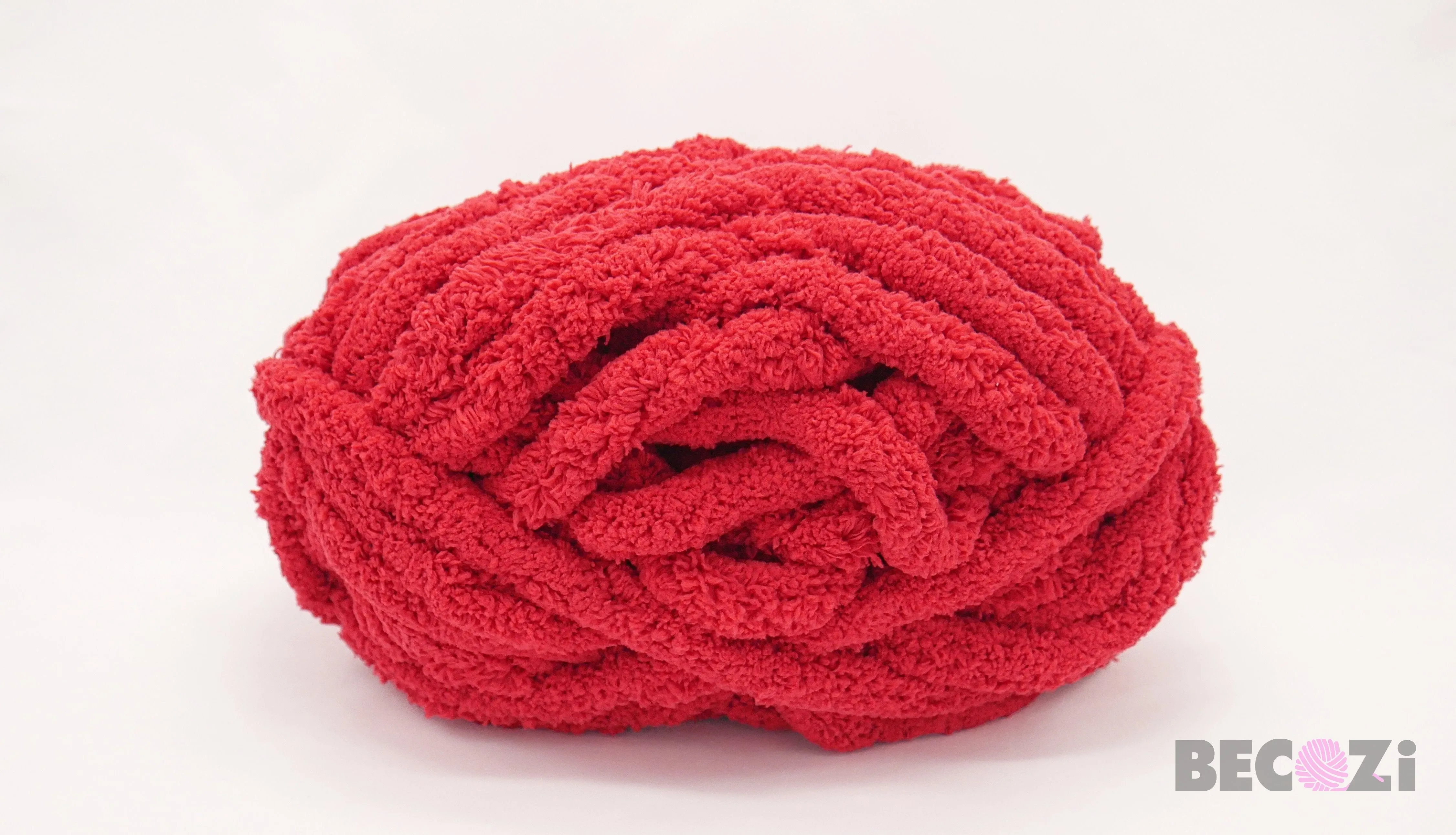 Chenille Yarn DIY Knit Kit - Baby Sleeping Bag