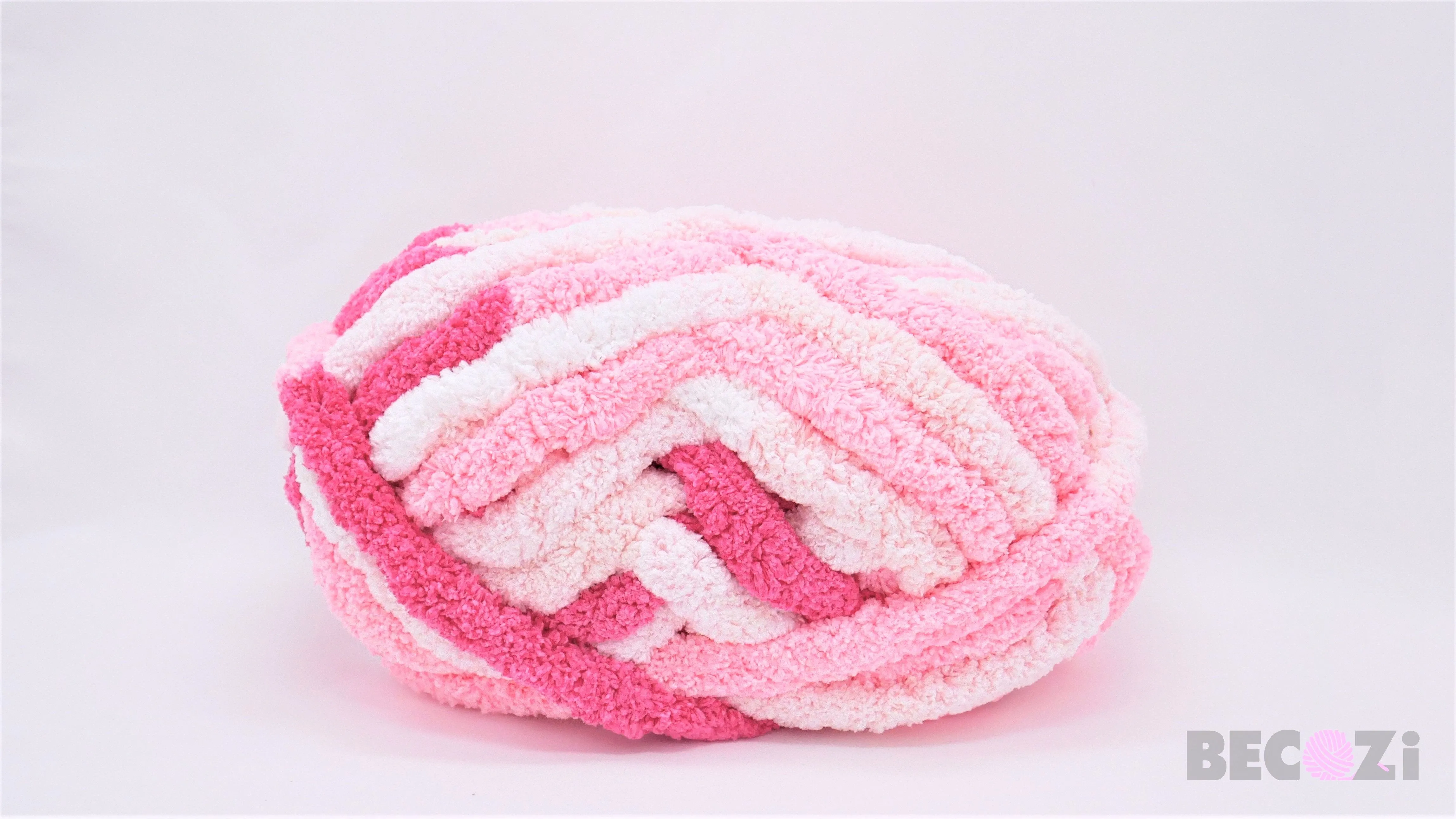 Chenille Yarn DIY Knit Kit - Baby Sleeping Bag