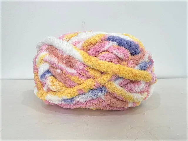 Chenille Yarn DIY Knit Kit - Baby Sleeping Bag