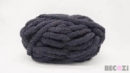 Chenille Yarn DIY Knit Kit - Baby Sleeping Bag