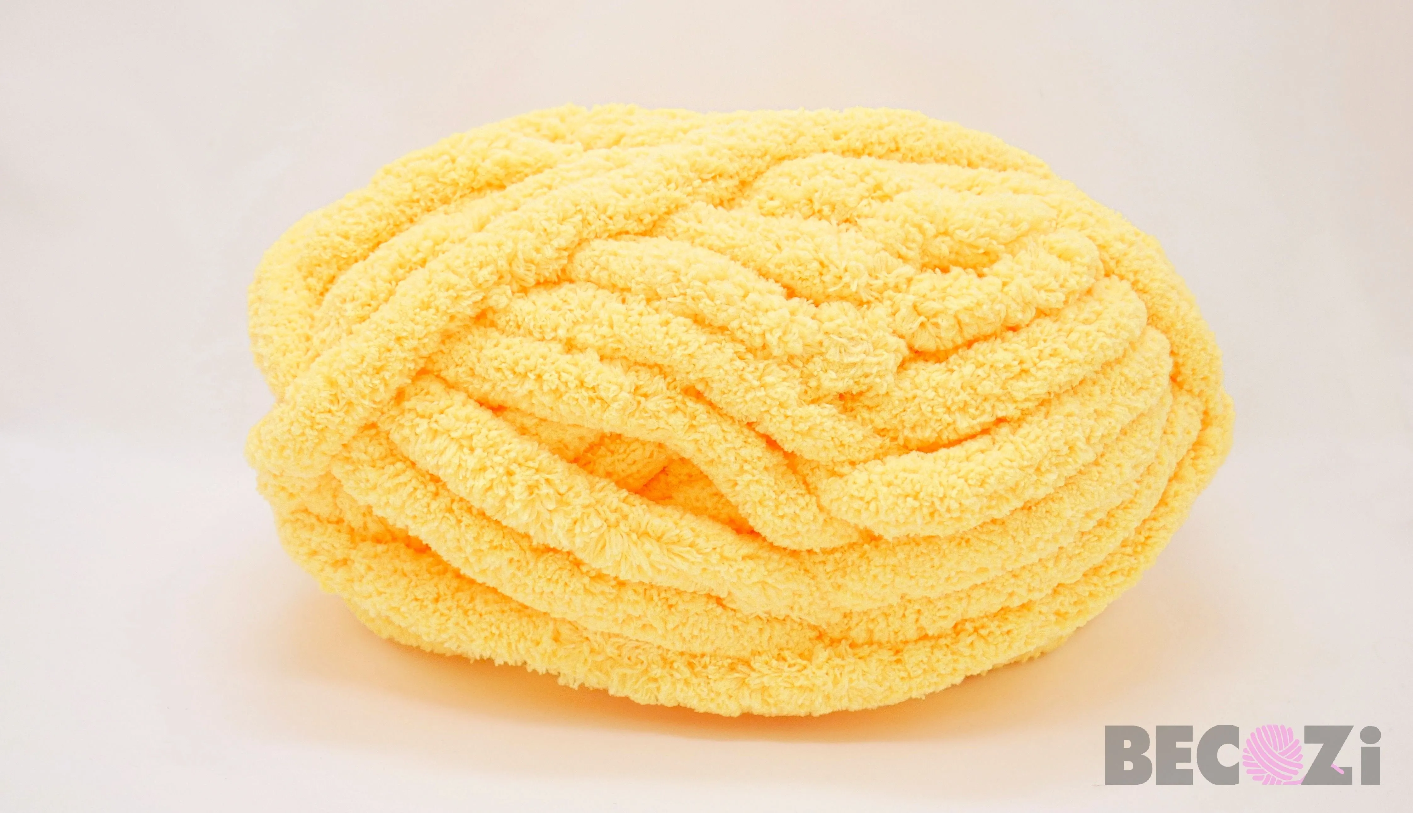 Chenille Yarn DIY Knit Kit - Baby Sleeping Bag