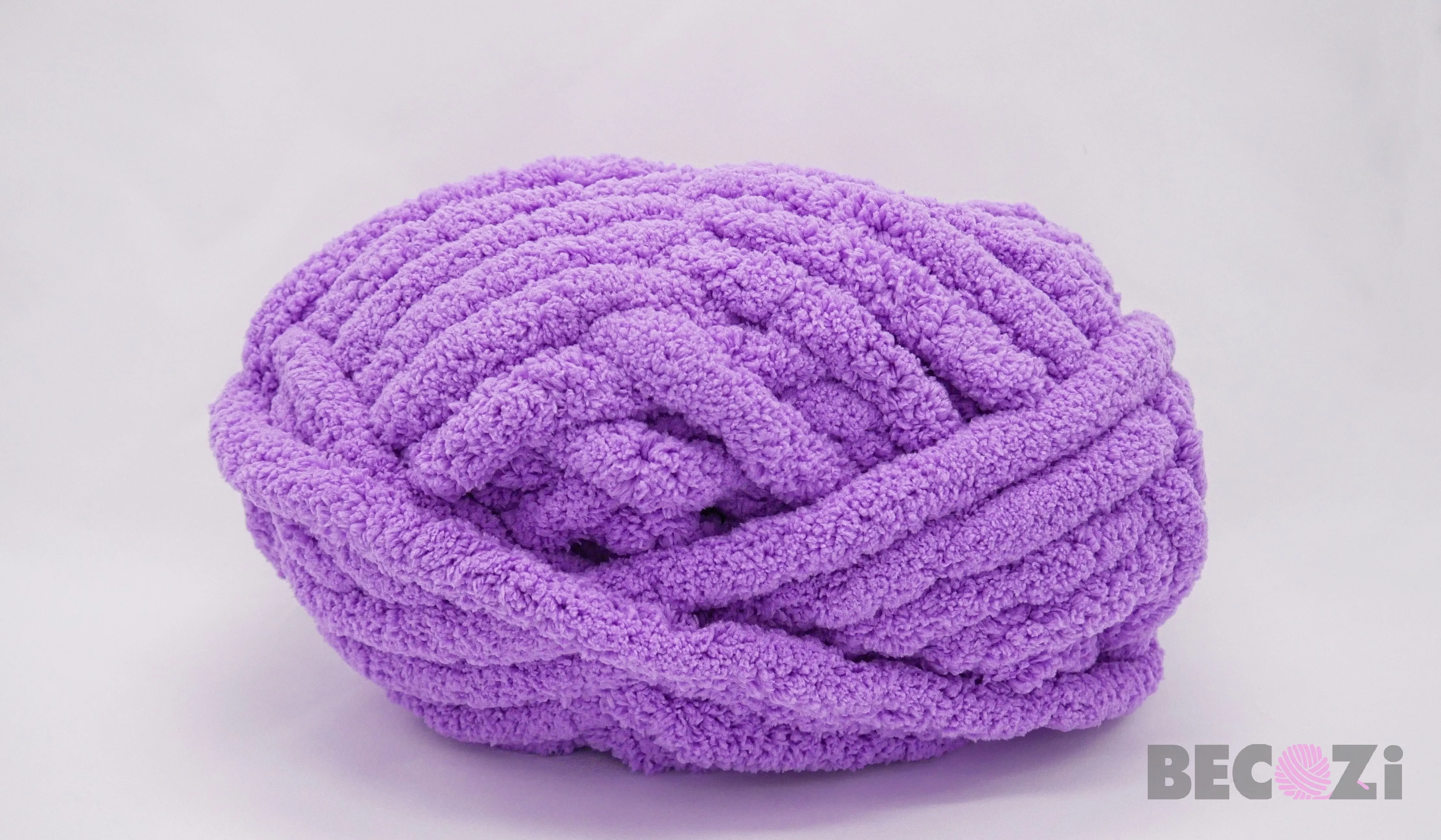 Chenille Yarn DIY Knit Kit - Baby Sleeping Bag