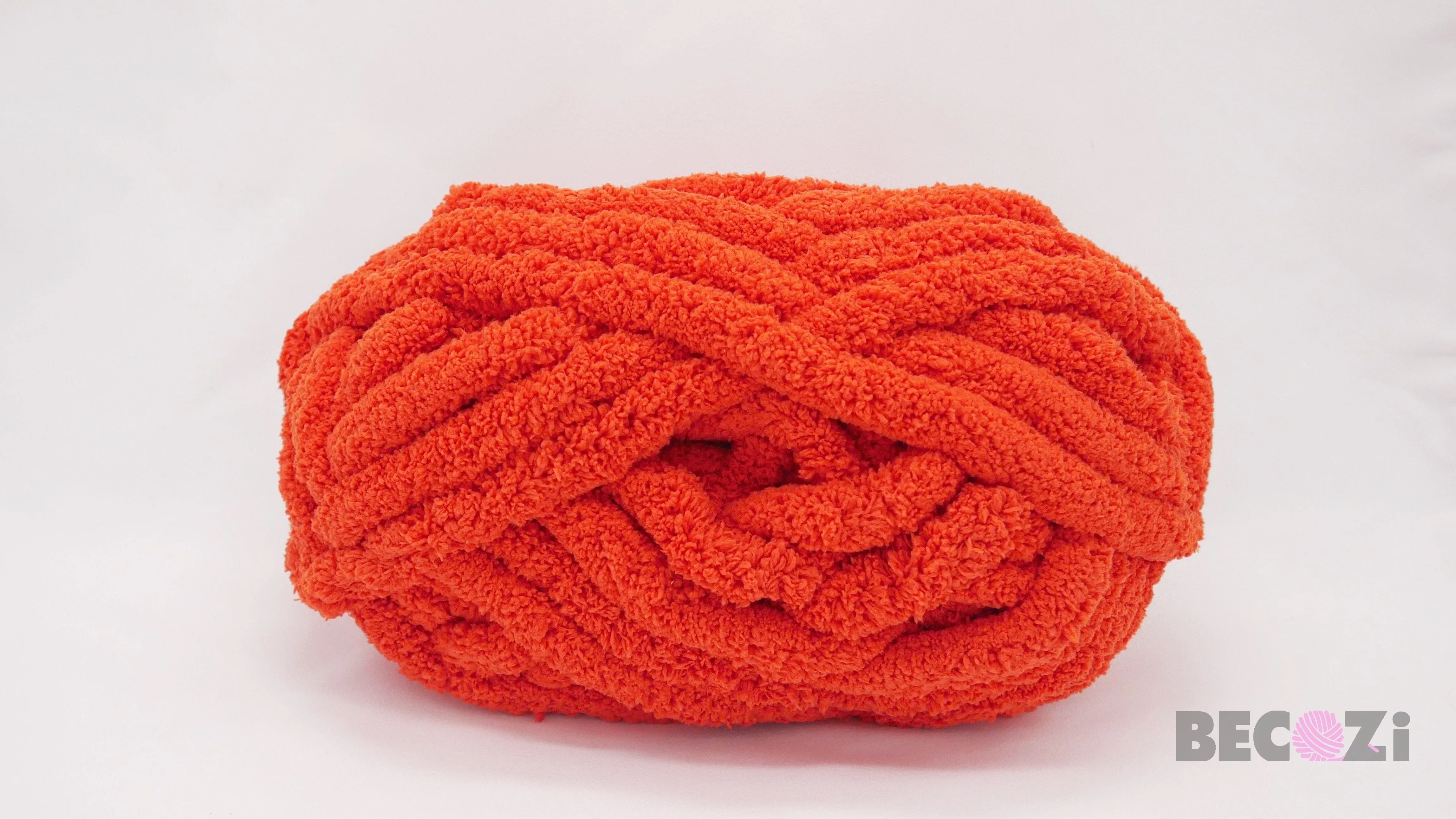 Chenille Yarn DIY Knit Kit - Baby Sleeping Bag