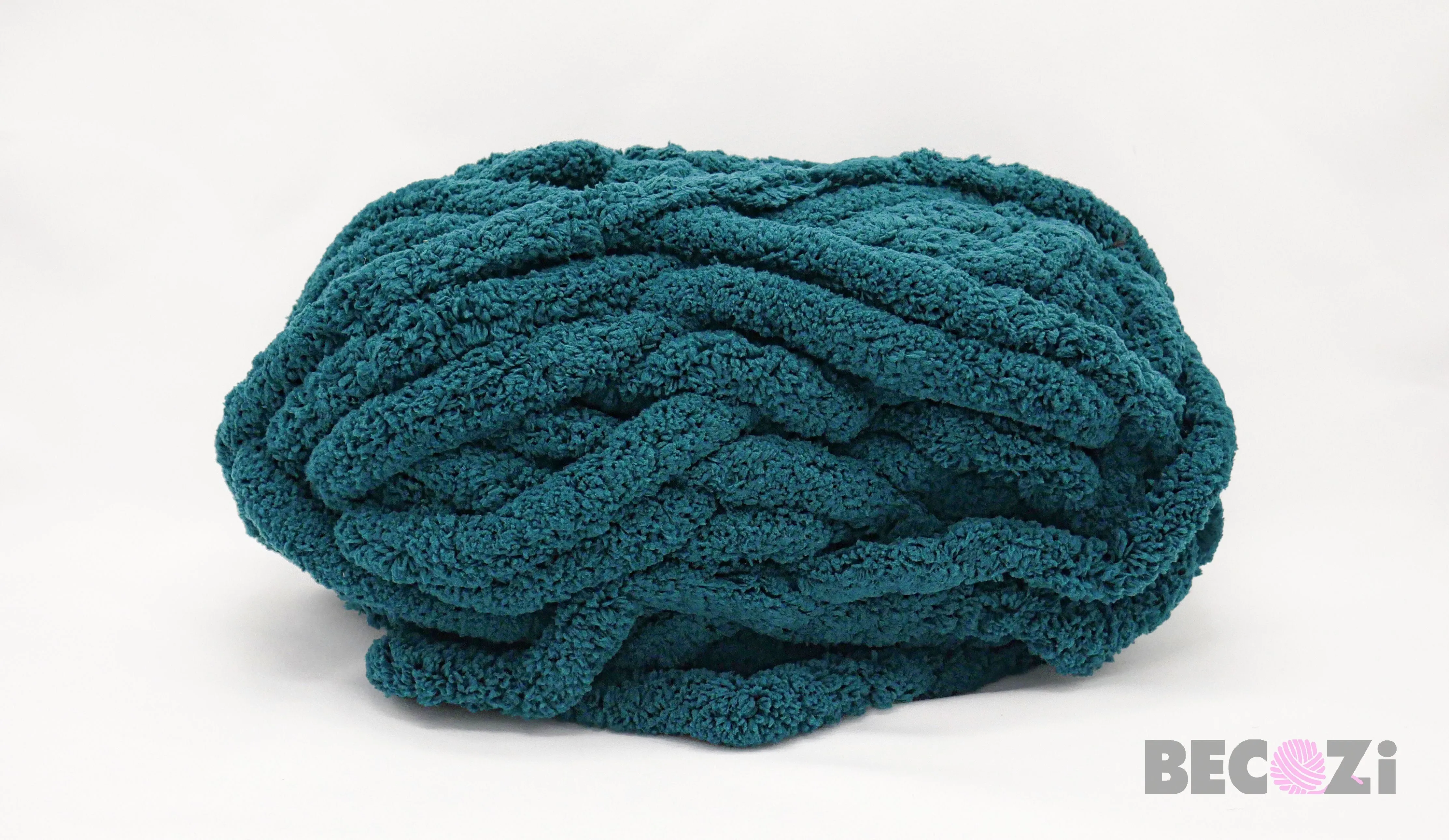 Chenille Yarn DIY Knit Kit - Baby Sleeping Bag