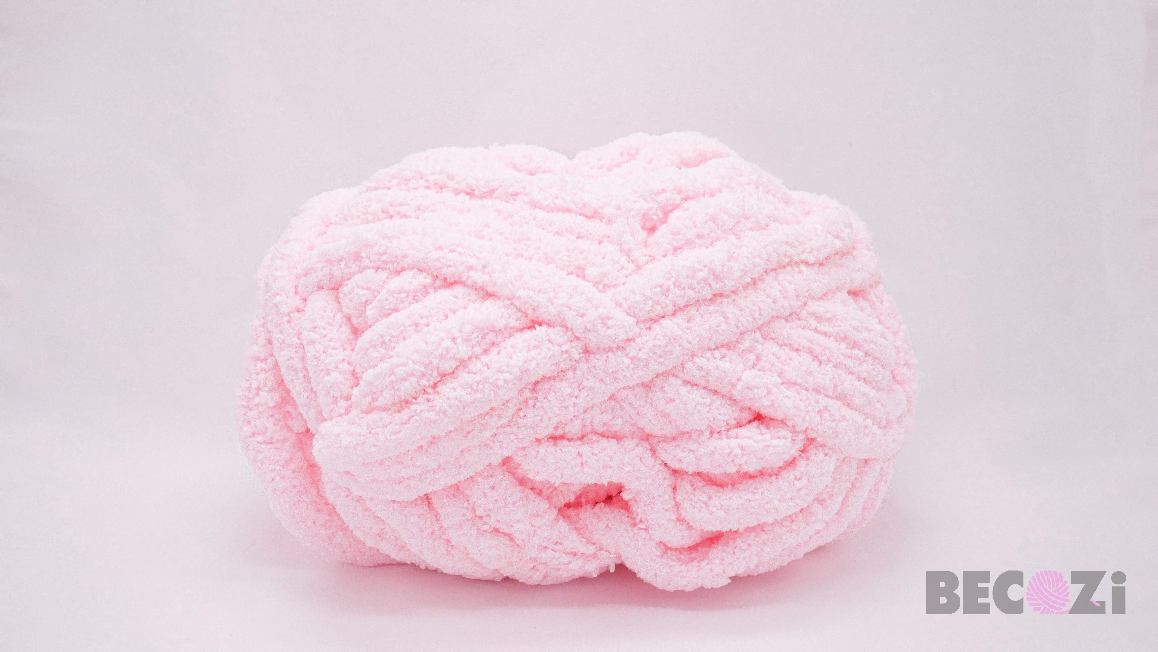 Chenille Yarn DIY Knit Kit - Baby Sleeping Bag