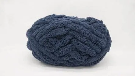 Chenille Yarn DIY Knit Kit - Baby Sleeping Bag