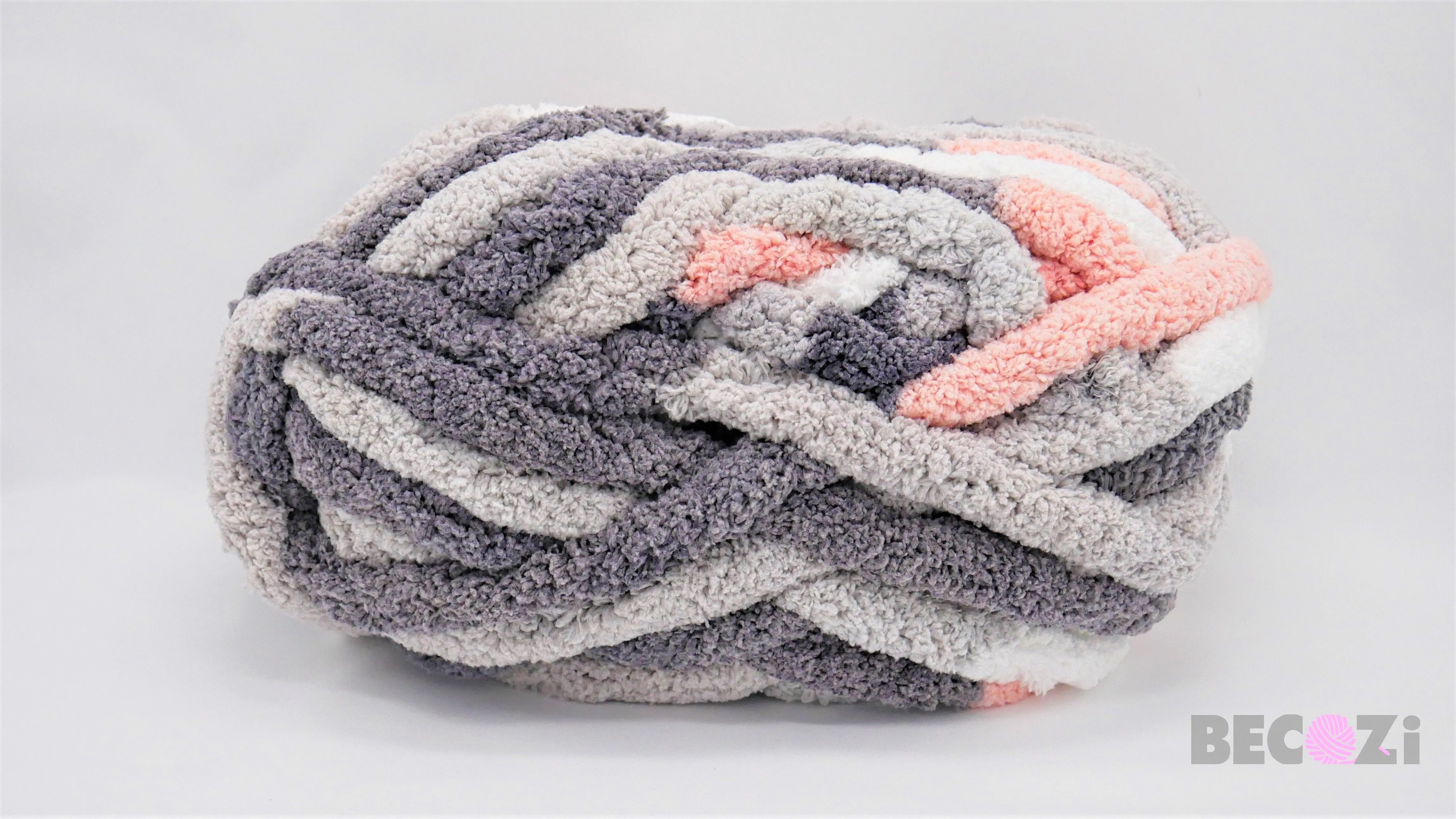 Chenille Yarn DIY Knit Kit - Baby Sleeping Bag