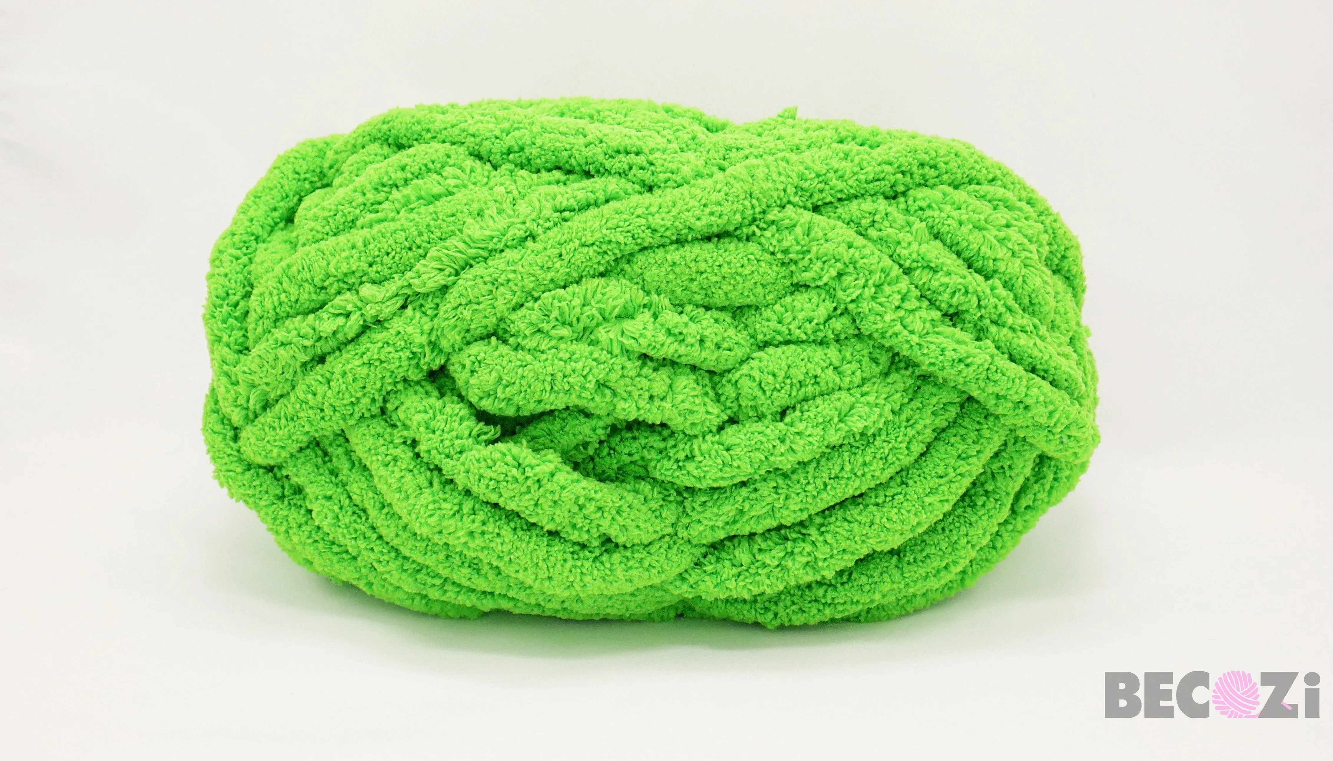 Chenille Yarn DIY Knit Kit - Baby Sleeping Bag