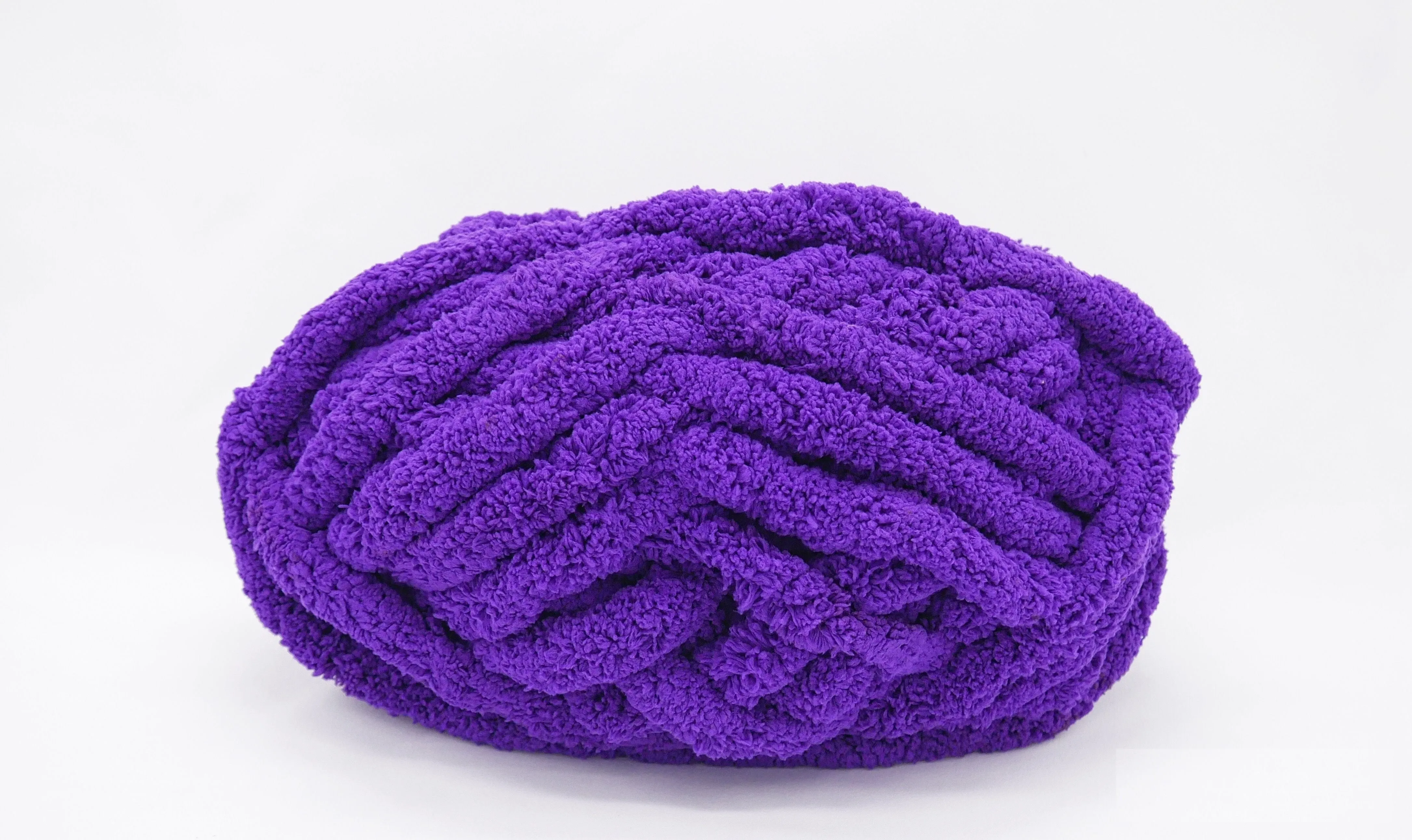 Chenille Yarn DIY Knit Kit - Baby Sleeping Bag