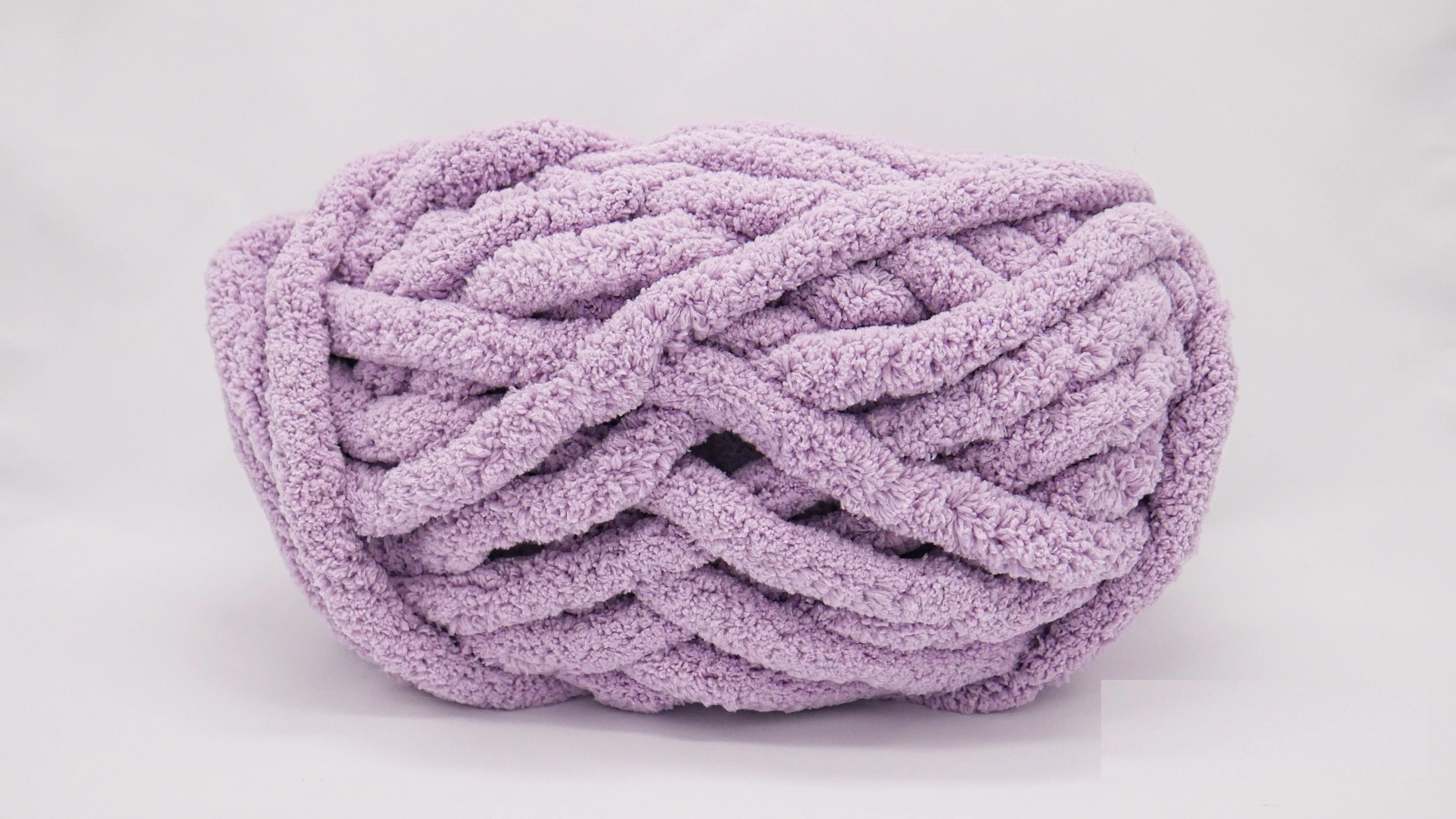 Chenille Yarn DIY Knit Kit - Baby Sleeping Bag