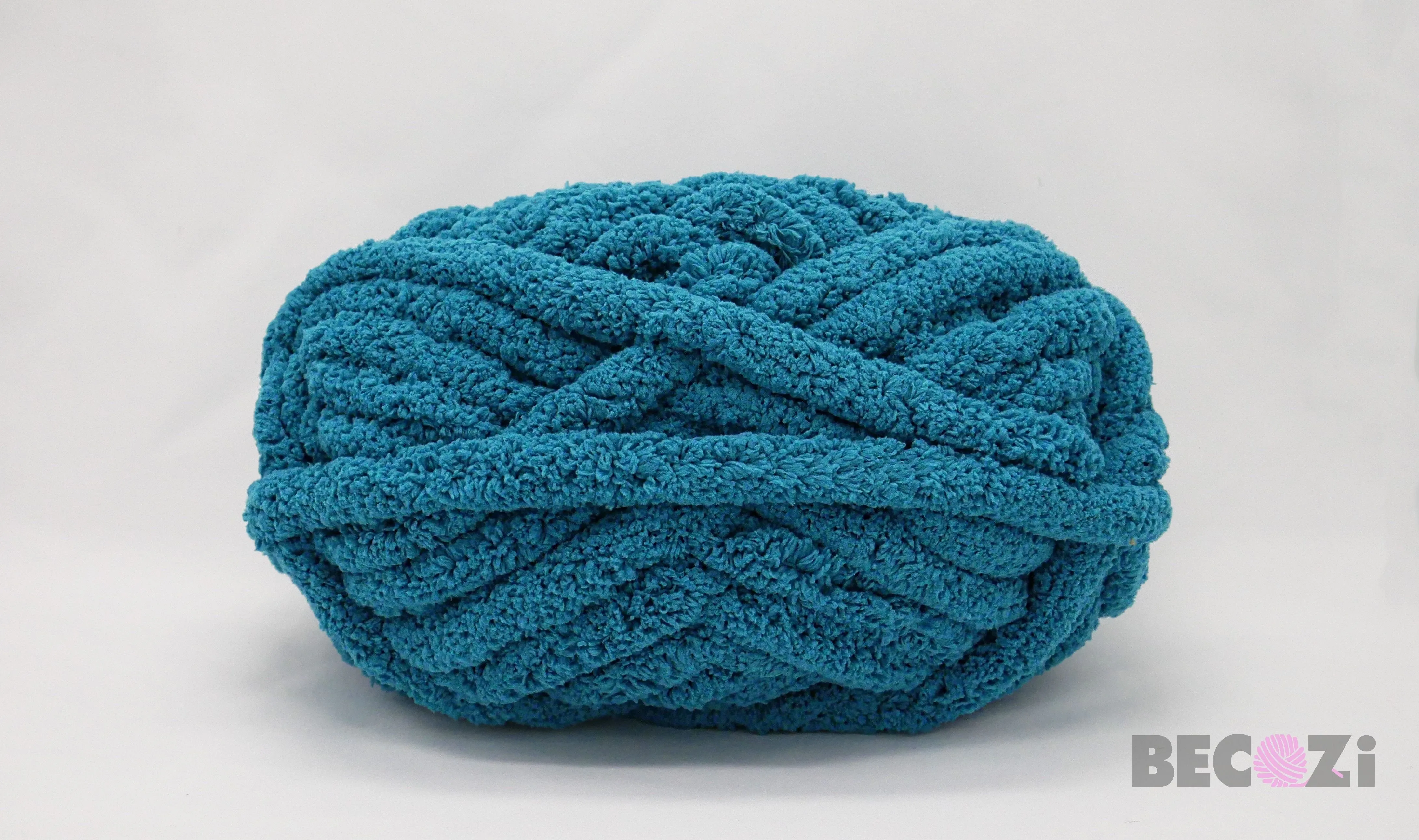 Chenille Yarn DIY Knit Kit - Baby Sleeping Bag