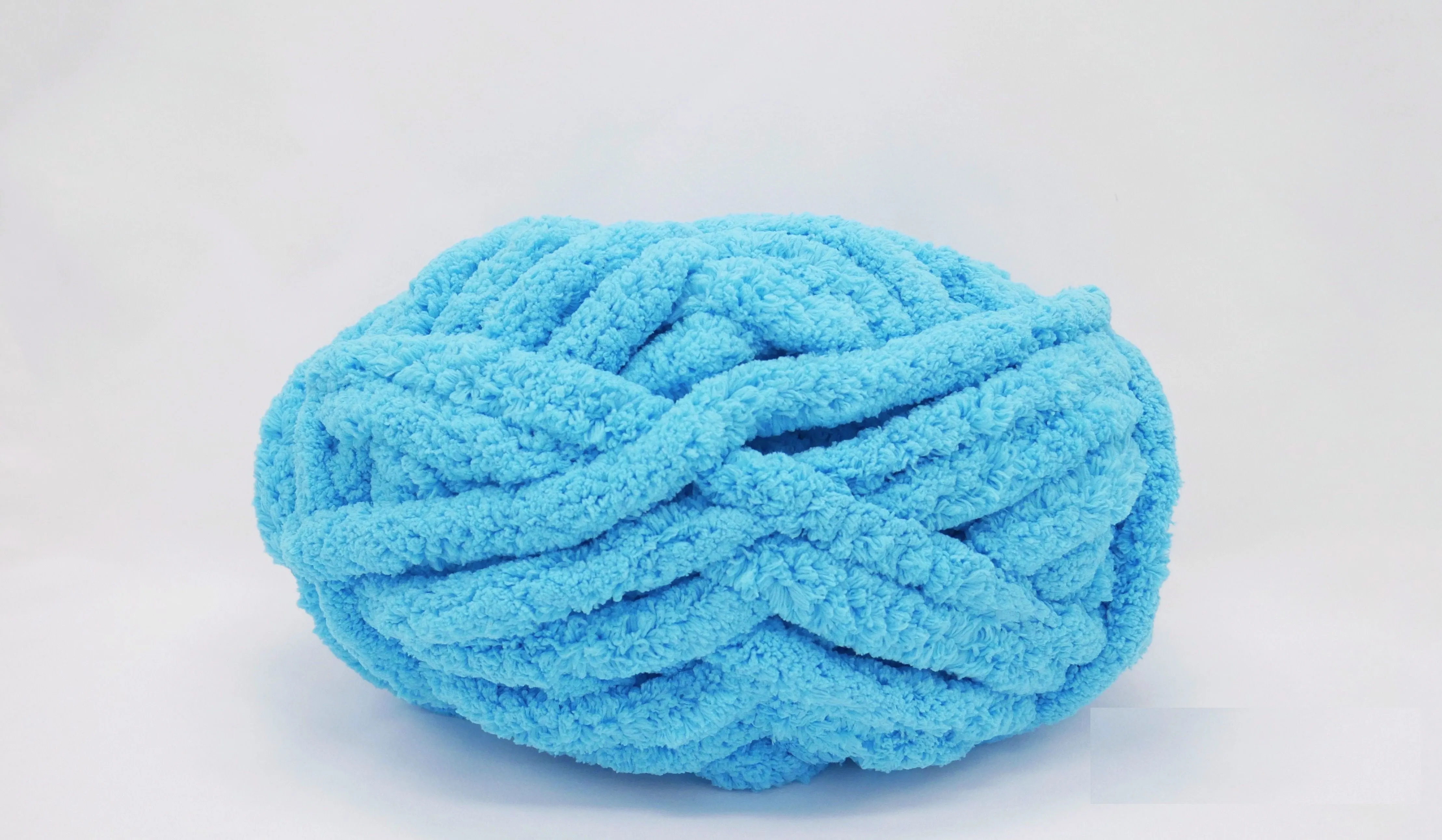 Chenille Yarn DIY Knit Kit - Baby Sleeping Bag