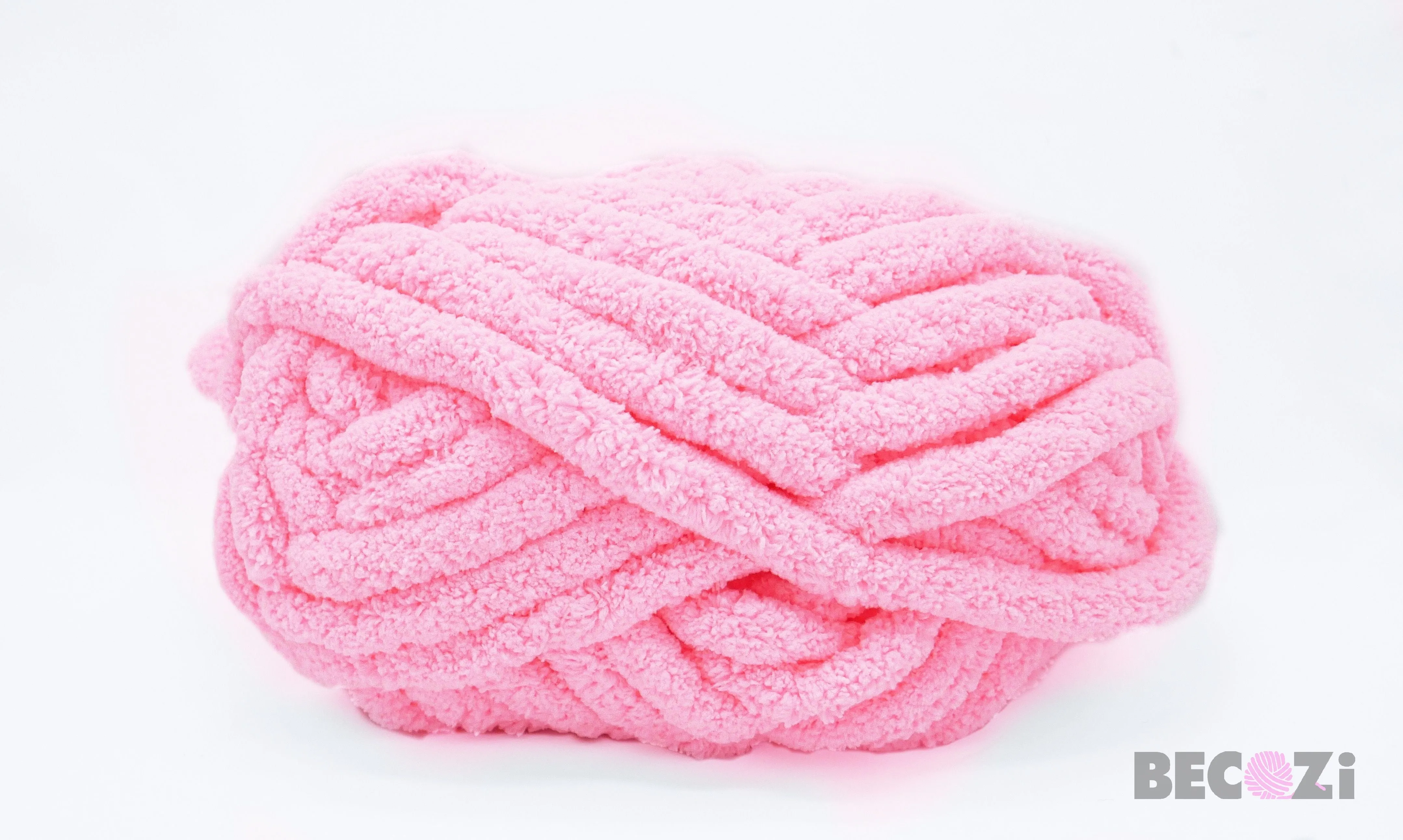 Chenille Yarn DIY Knit Kit - Baby Sleeping Bag