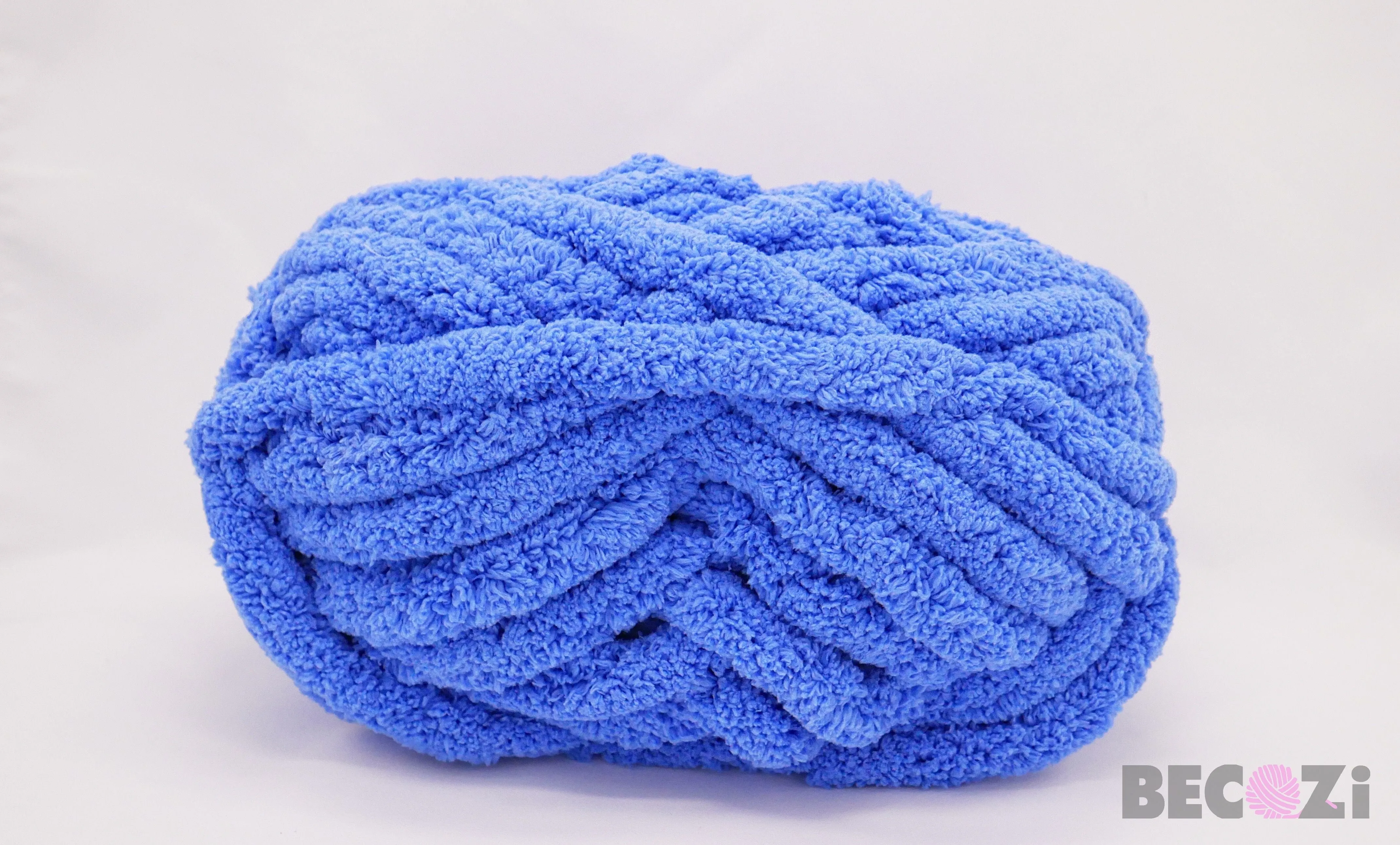Chenille Yarn DIY Knit Kit - Baby Sleeping Bag