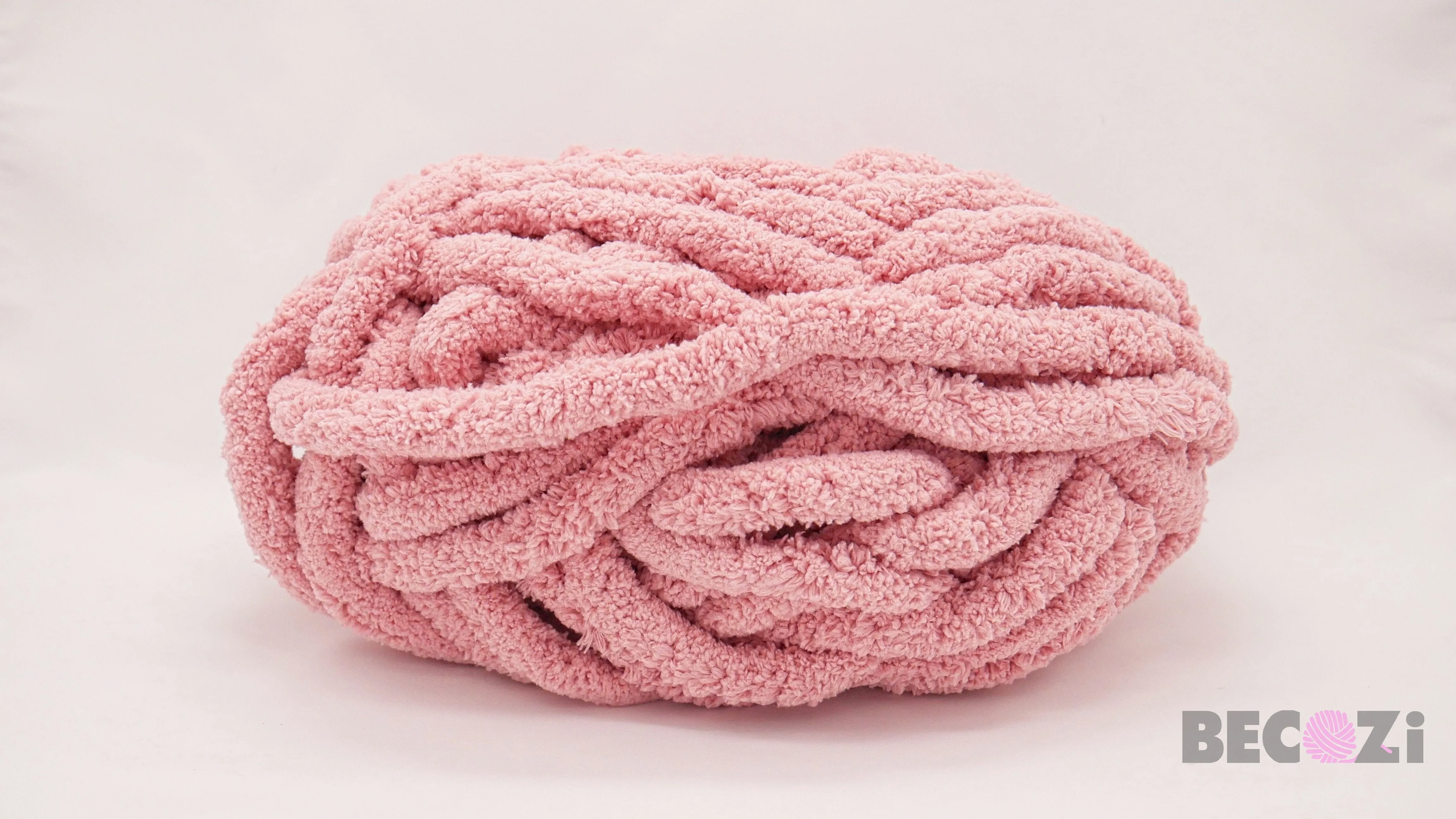 Chenille Yarn DIY Knit Kit - Baby Sleeping Bag
