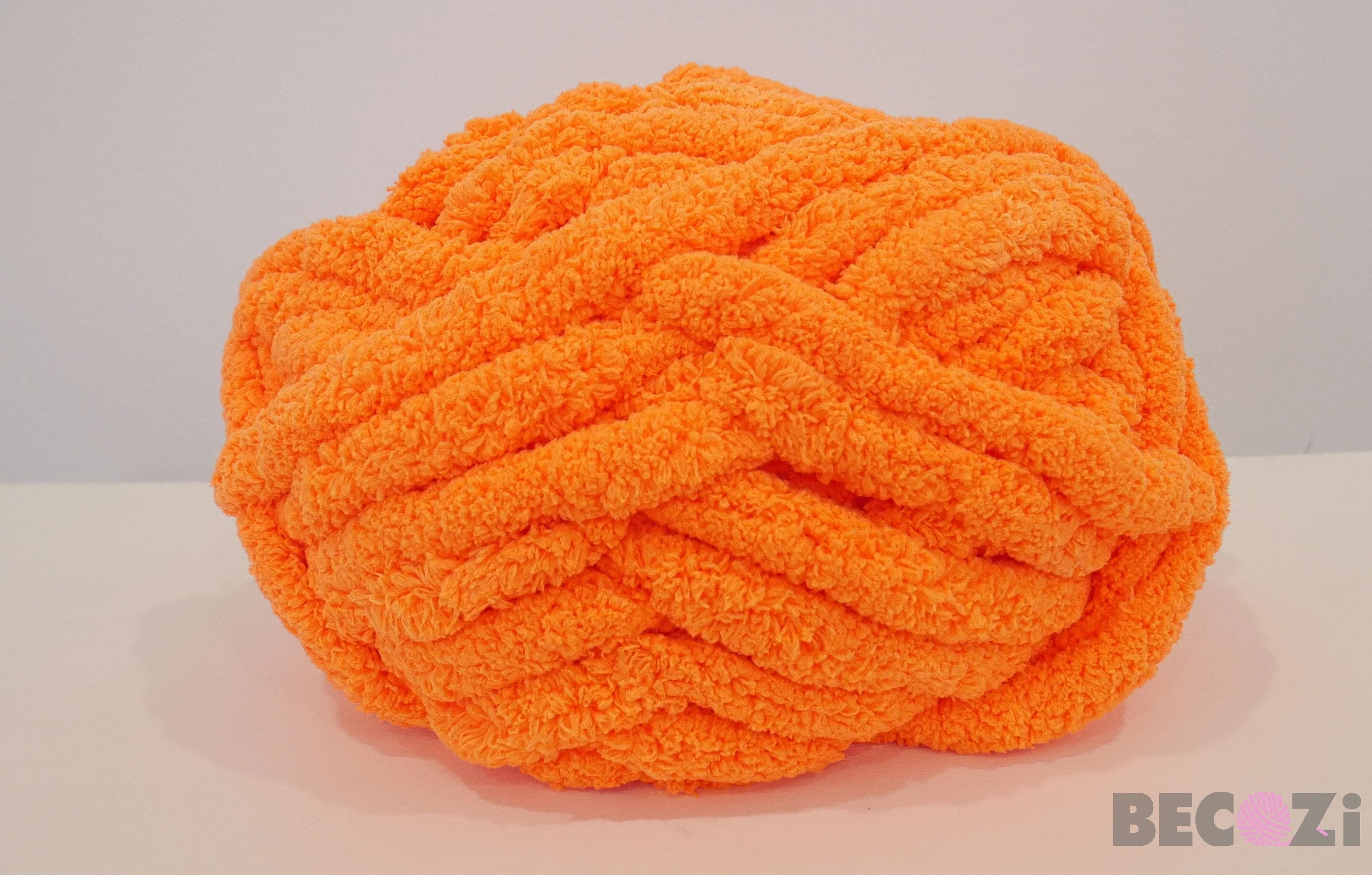 Chenille Yarn DIY Knit Kit - Baby Sleeping Bag