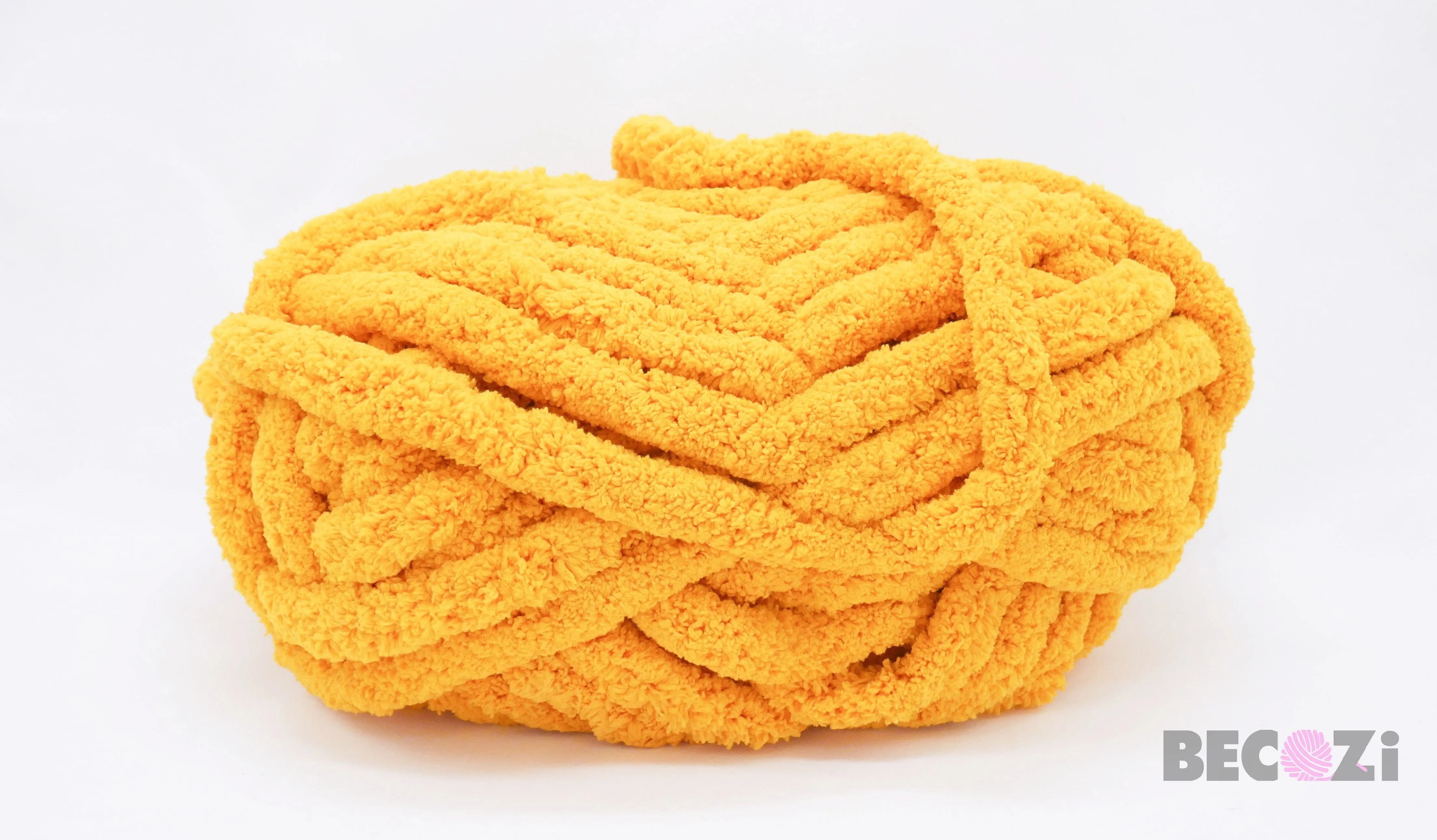 Chenille Yarn DIY Knit Kit - Baby Sleeping Bag