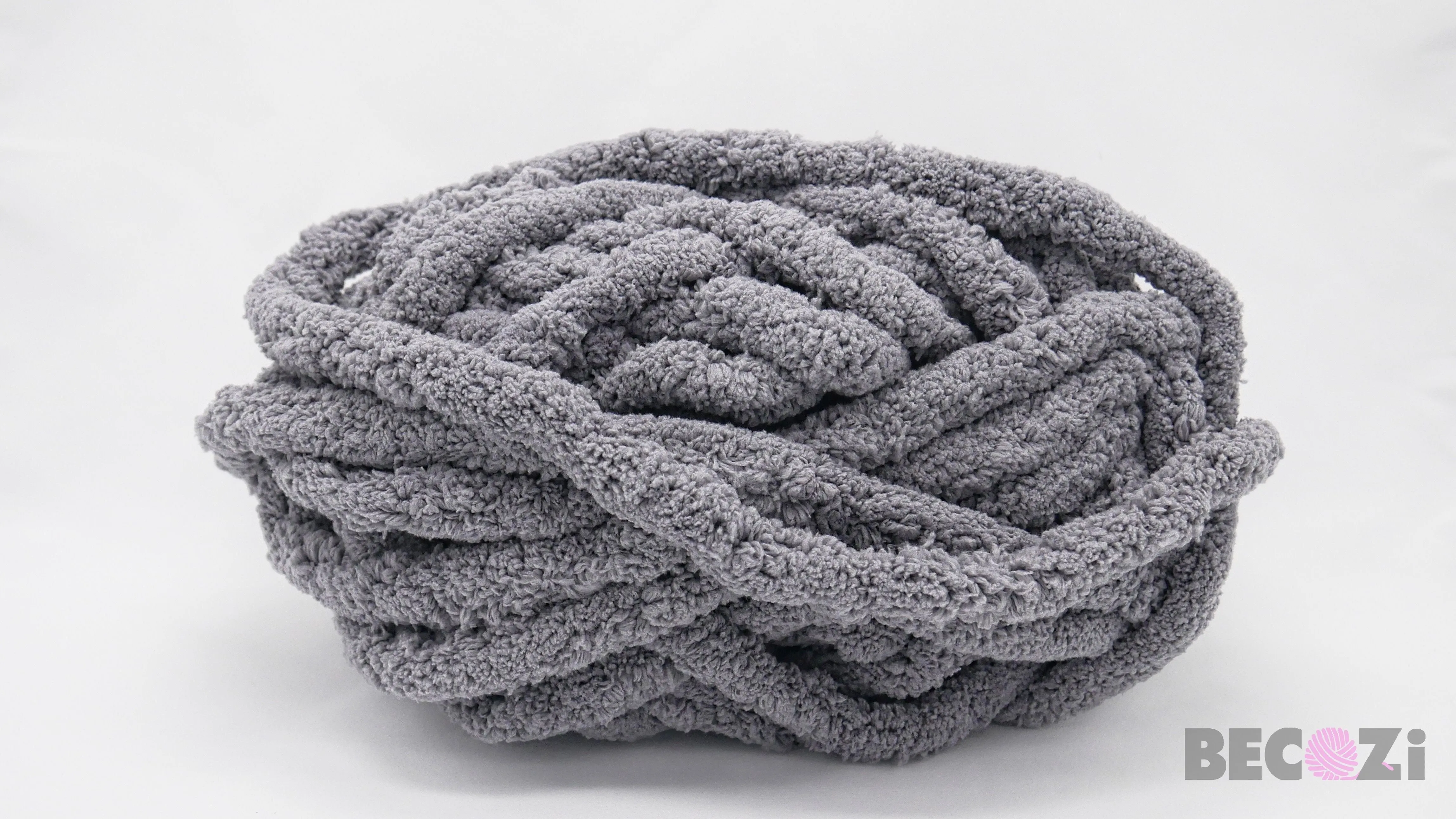 Chenille Yarn DIY Knit Kit - Baby Sleeping Bag