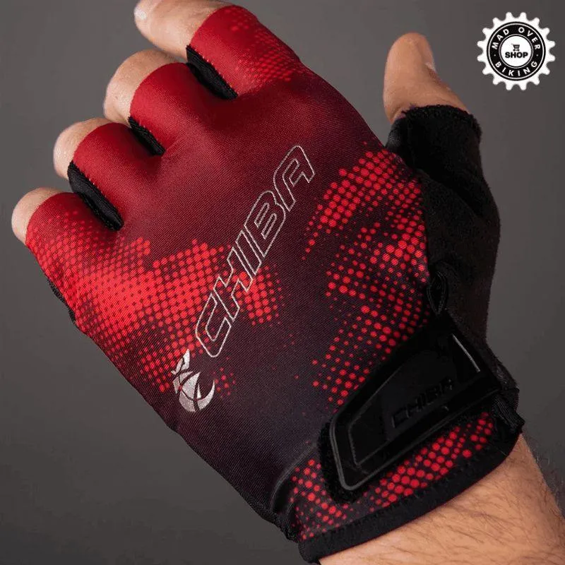 Chiba Ride Ii Cycling Gloves (Padded) Red