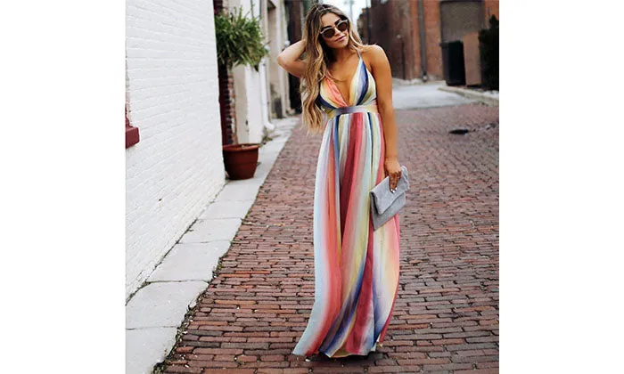 Chiffon Sling Dress