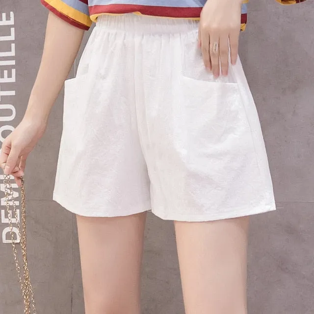 Cotton Linen Ankle Length Pants Women's Spring Summer Casual Trousers Pencil Casual Pants Striped Women's Trousers Green Pink