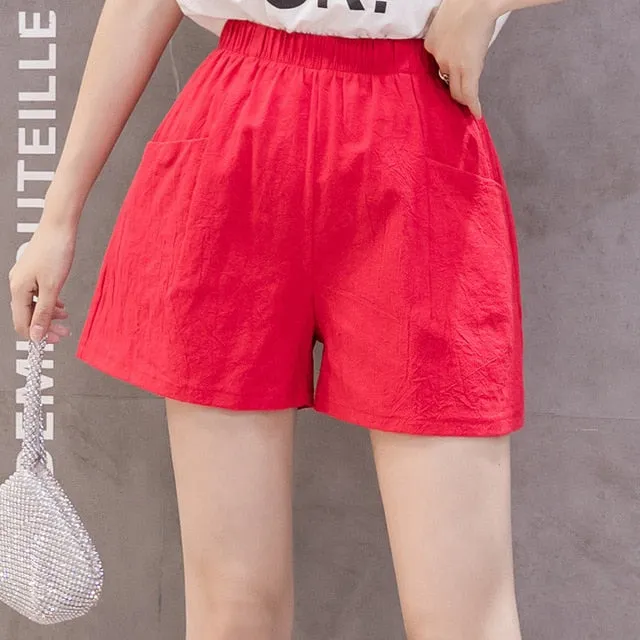 Cotton Linen Ankle Length Pants Women's Spring Summer Casual Trousers Pencil Casual Pants Striped Women's Trousers Green Pink