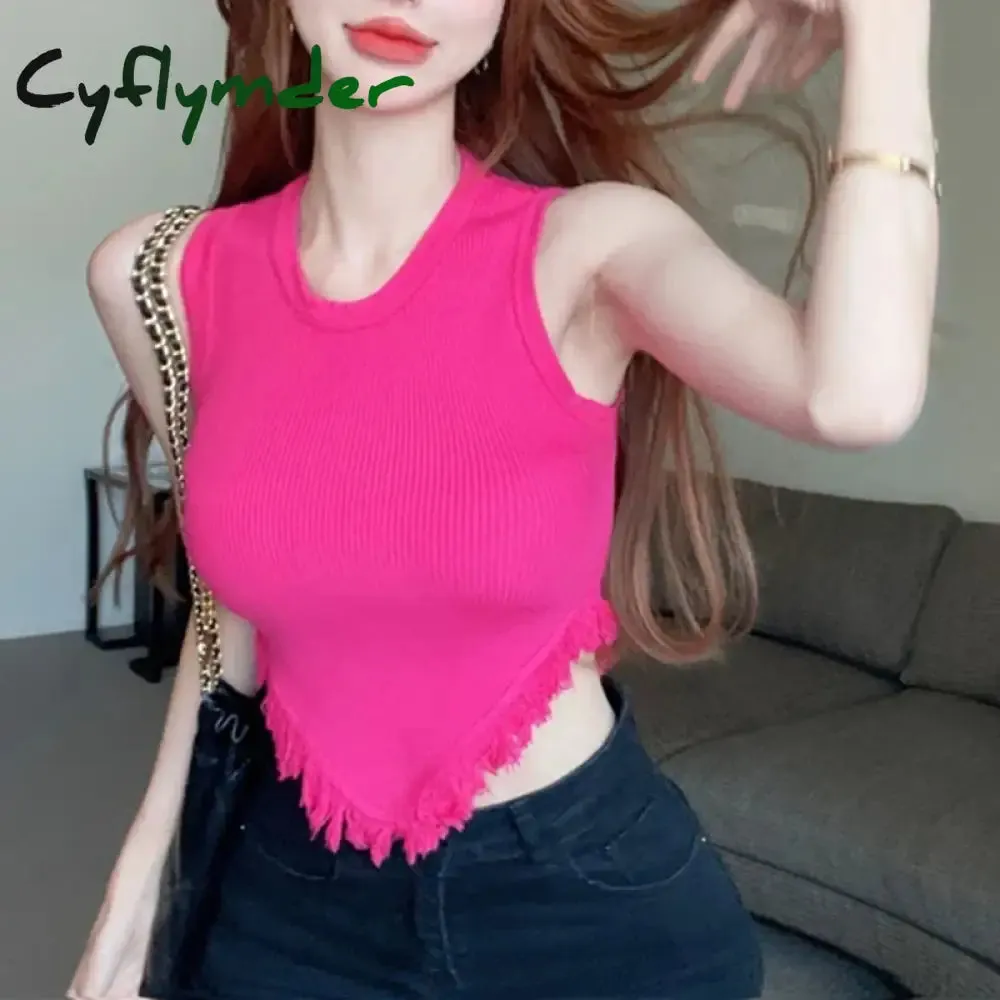 Cyflymder Solid Color Slim Fashion Soft Autumn Winter Women Undershirt Warm Vest with Bra Lambswool Thermal Underwear Bottoming Clothing