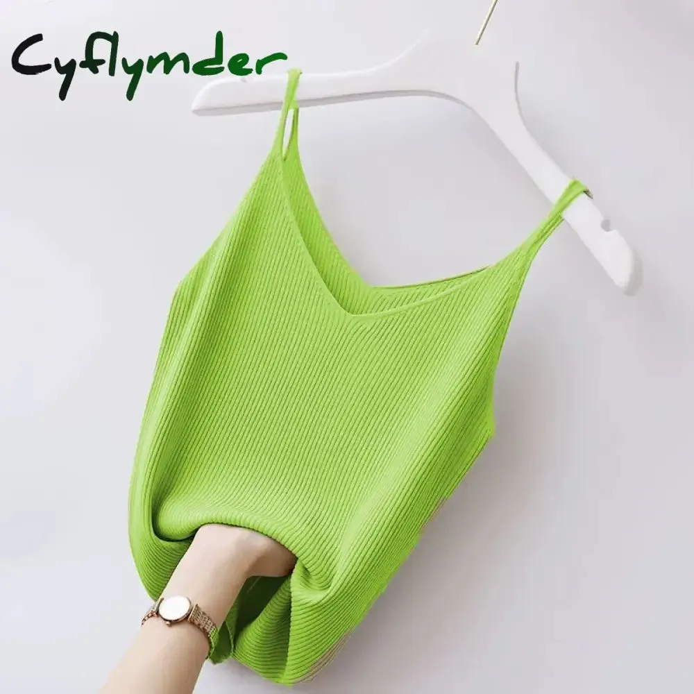 Cyflymder Solid Color Slim Fashion Soft Autumn Winter Women Undershirt Warm Vest with Bra Lambswool Thermal Underwear Bottoming Clothing
