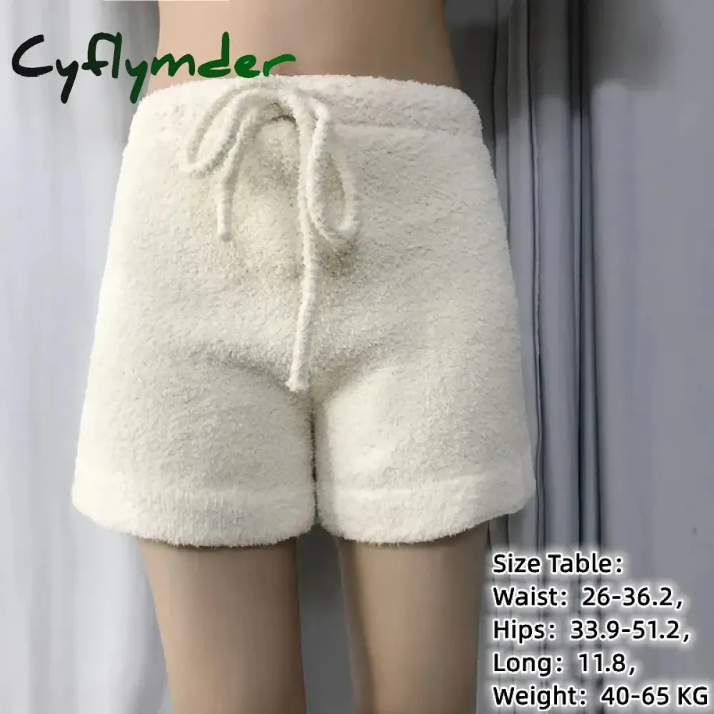 Cyflymder Solid Color Slim Fashion Soft Autumn Winter Women Undershirt Warm Vest with Bra Lambswool Thermal Underwear Bottoming Clothing
