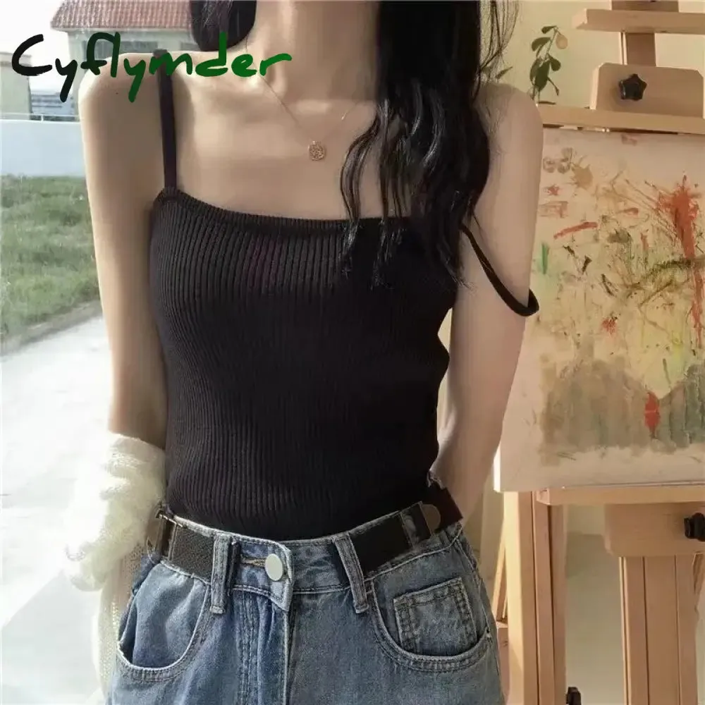 Cyflymder Solid Color Slim Fashion Soft Autumn Winter Women Undershirt Warm Vest with Bra Lambswool Thermal Underwear Bottoming Clothing