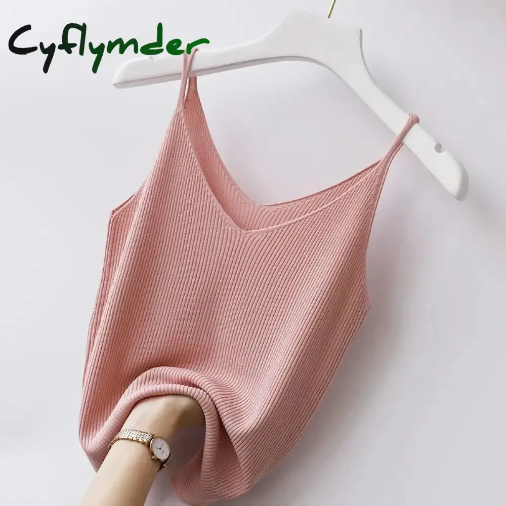 Cyflymder Solid Color Slim Fashion Soft Autumn Winter Women Undershirt Warm Vest with Bra Lambswool Thermal Underwear Bottoming Clothing