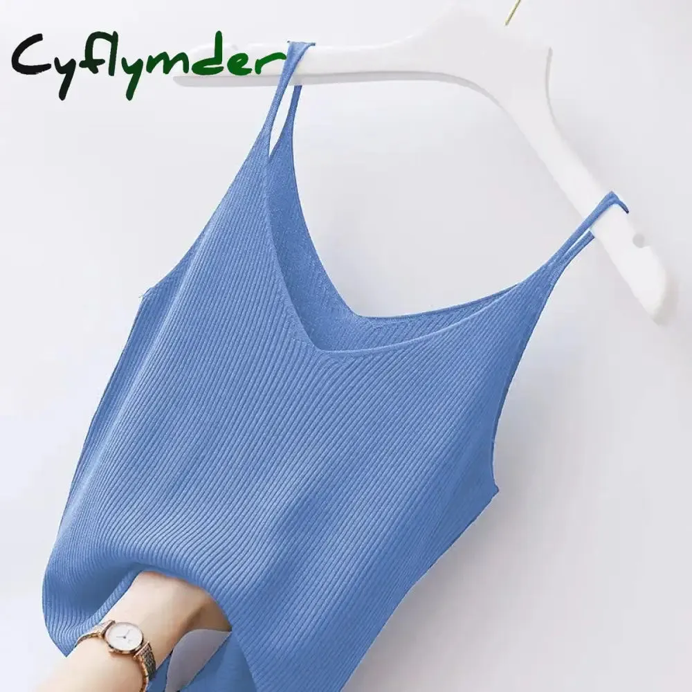 Cyflymder Solid Color Slim Fashion Soft Autumn Winter Women Undershirt Warm Vest with Bra Lambswool Thermal Underwear Bottoming Clothing