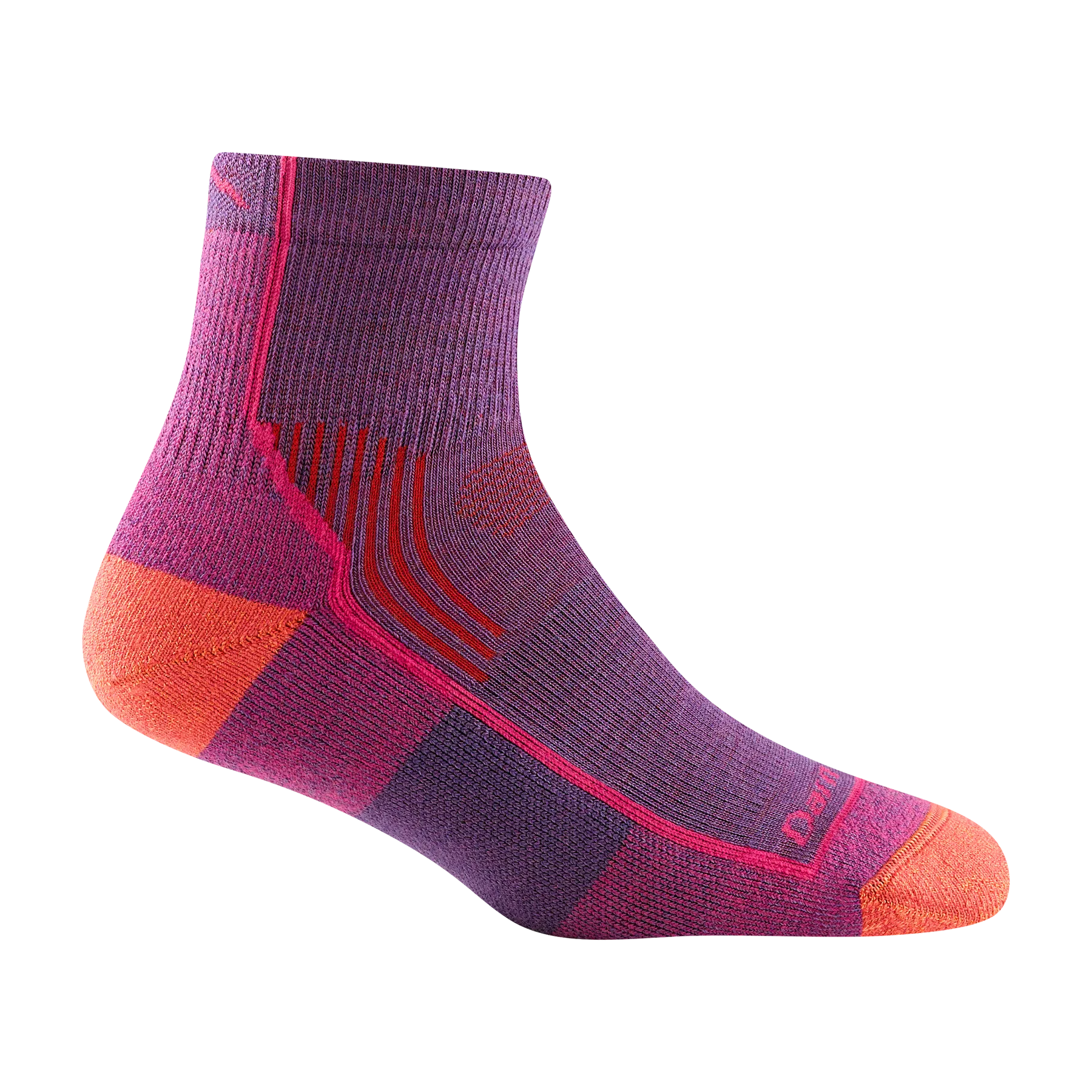 DARN TOUGH 1958 WOMENS HIKER 1/4 SOCK CUSHION
