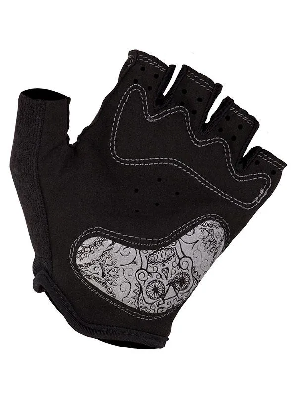Day of the Living Cycling Gloves Black
