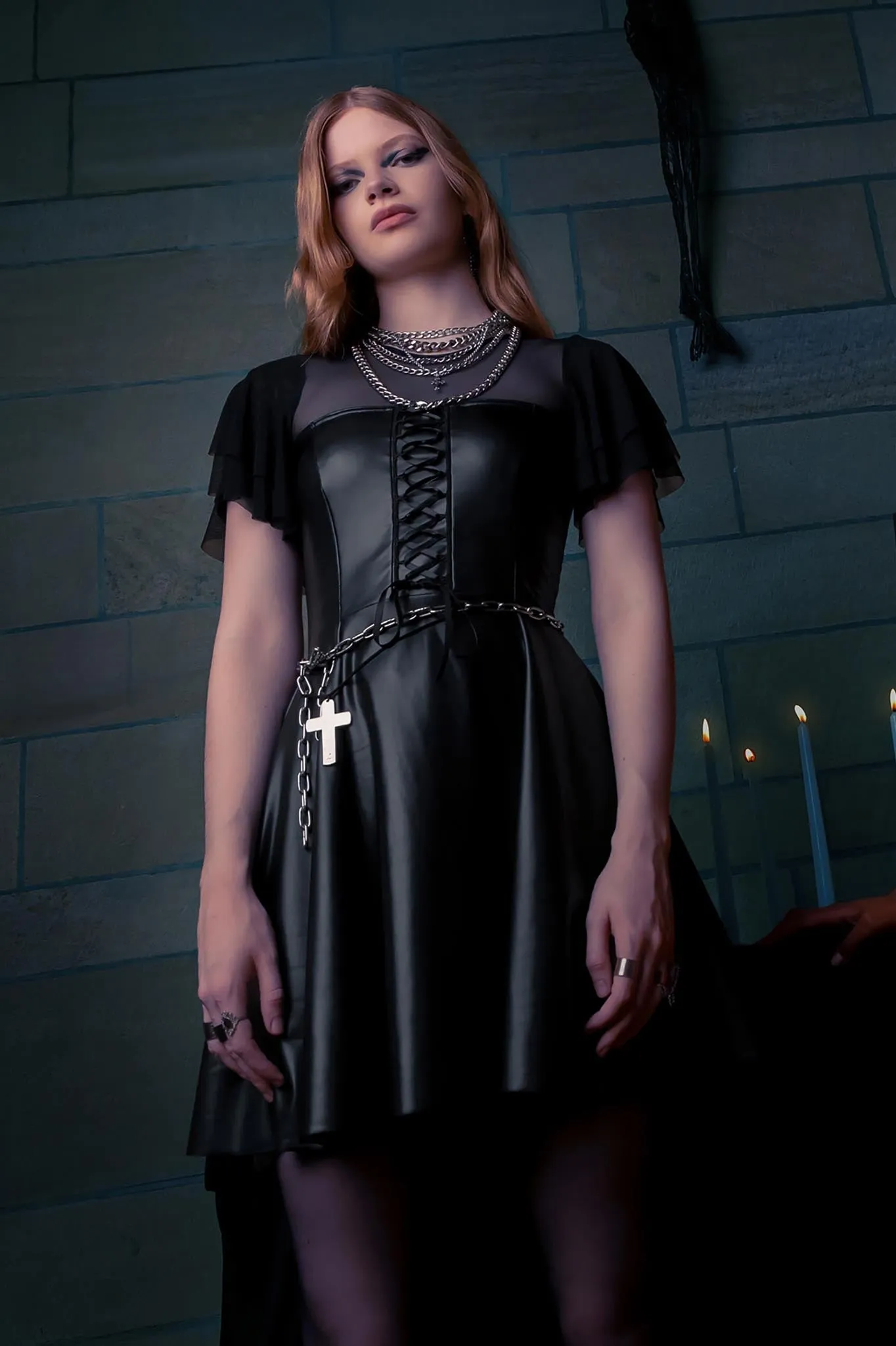 Entity Corset Skater Dress