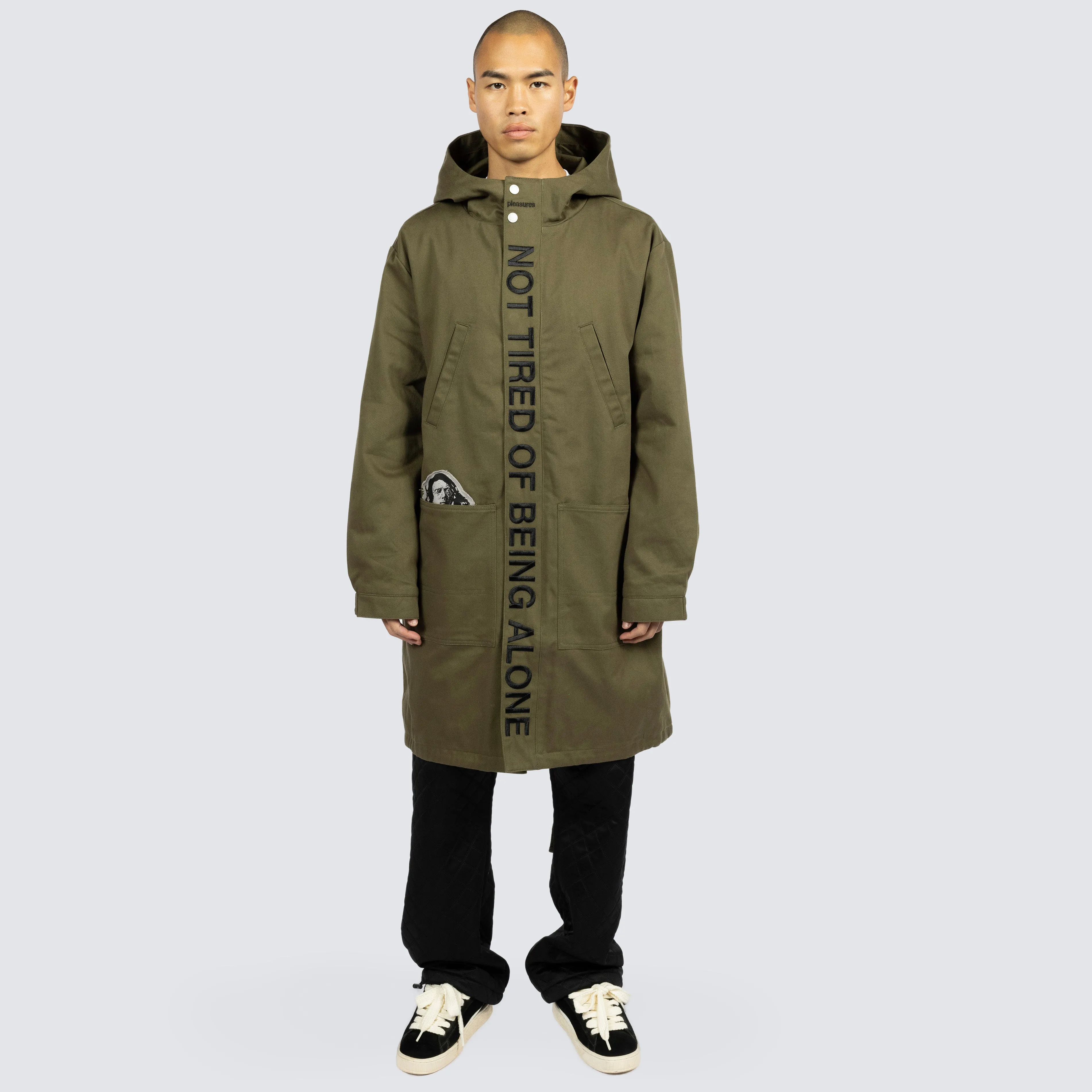 EYES FISHTAIL PARKA