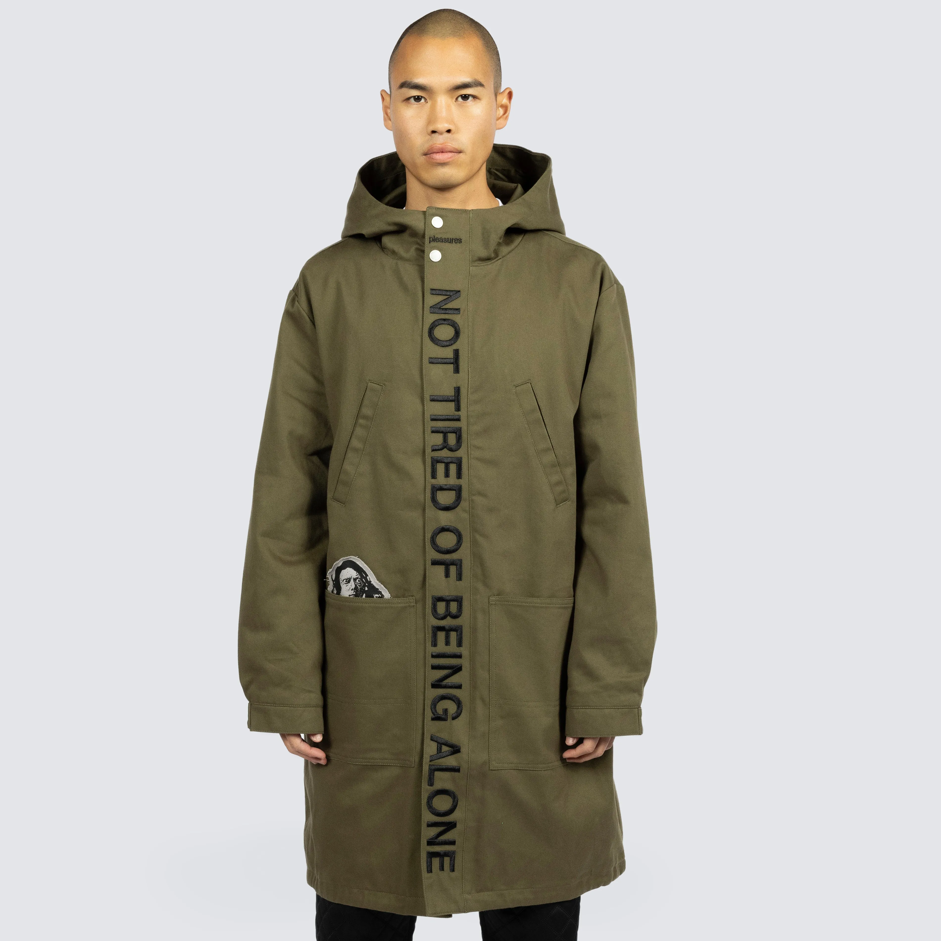 EYES FISHTAIL PARKA
