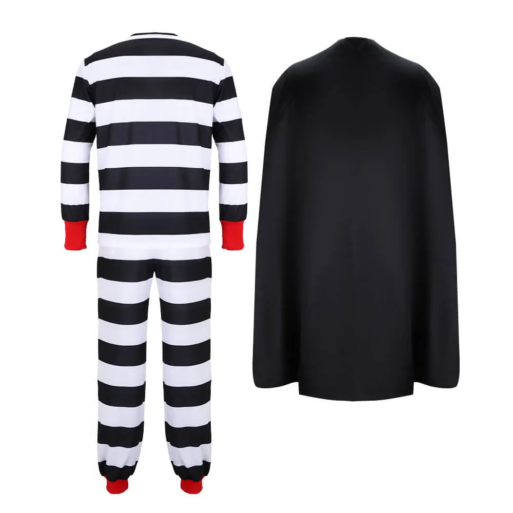 Hamburglar Cosplay Costume Halloween Outfits Vikidoky (M-XL Ready to Ship)
